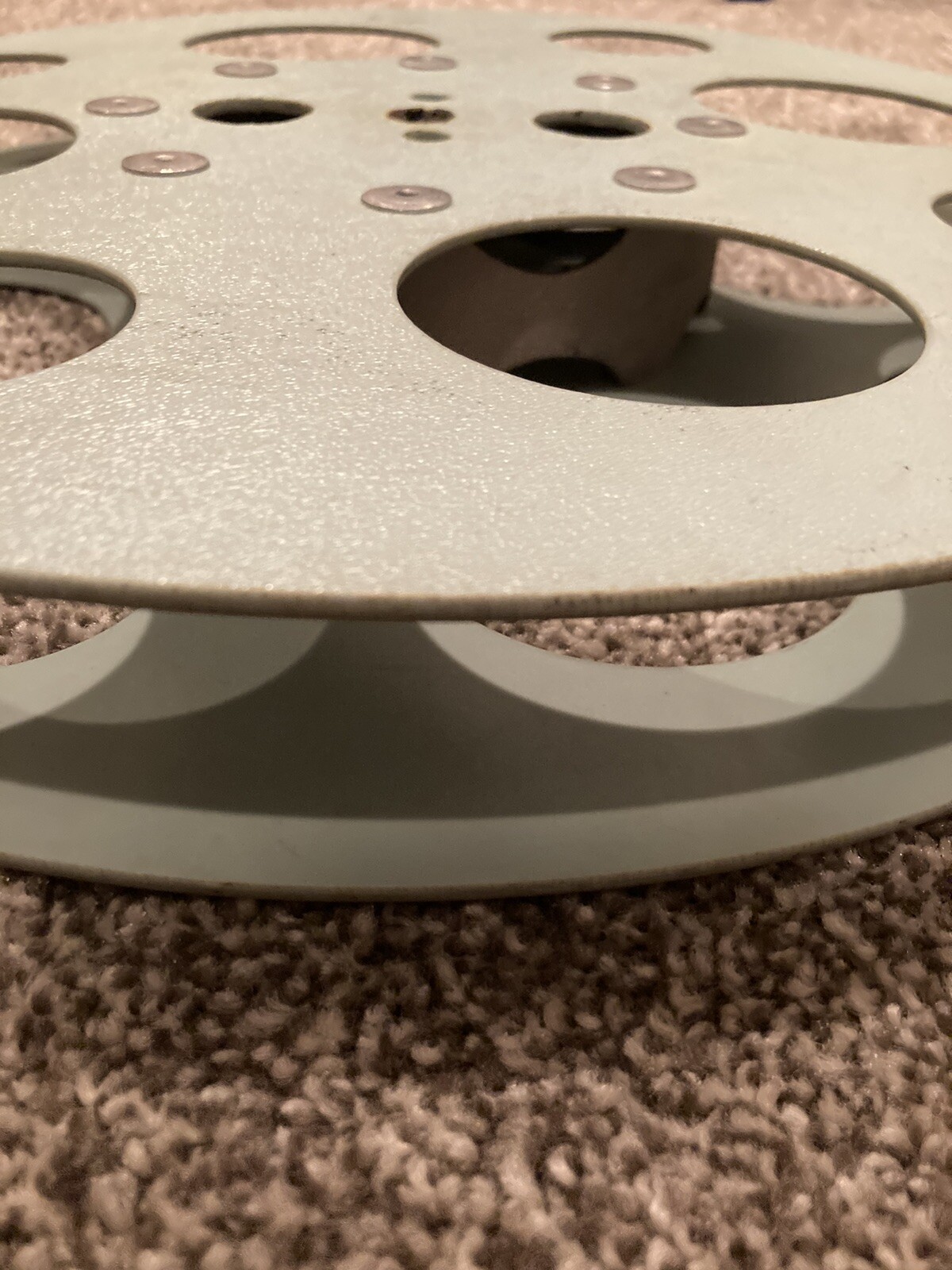 VINTAGE – 15 INCH REWIND FILM REEL – USED