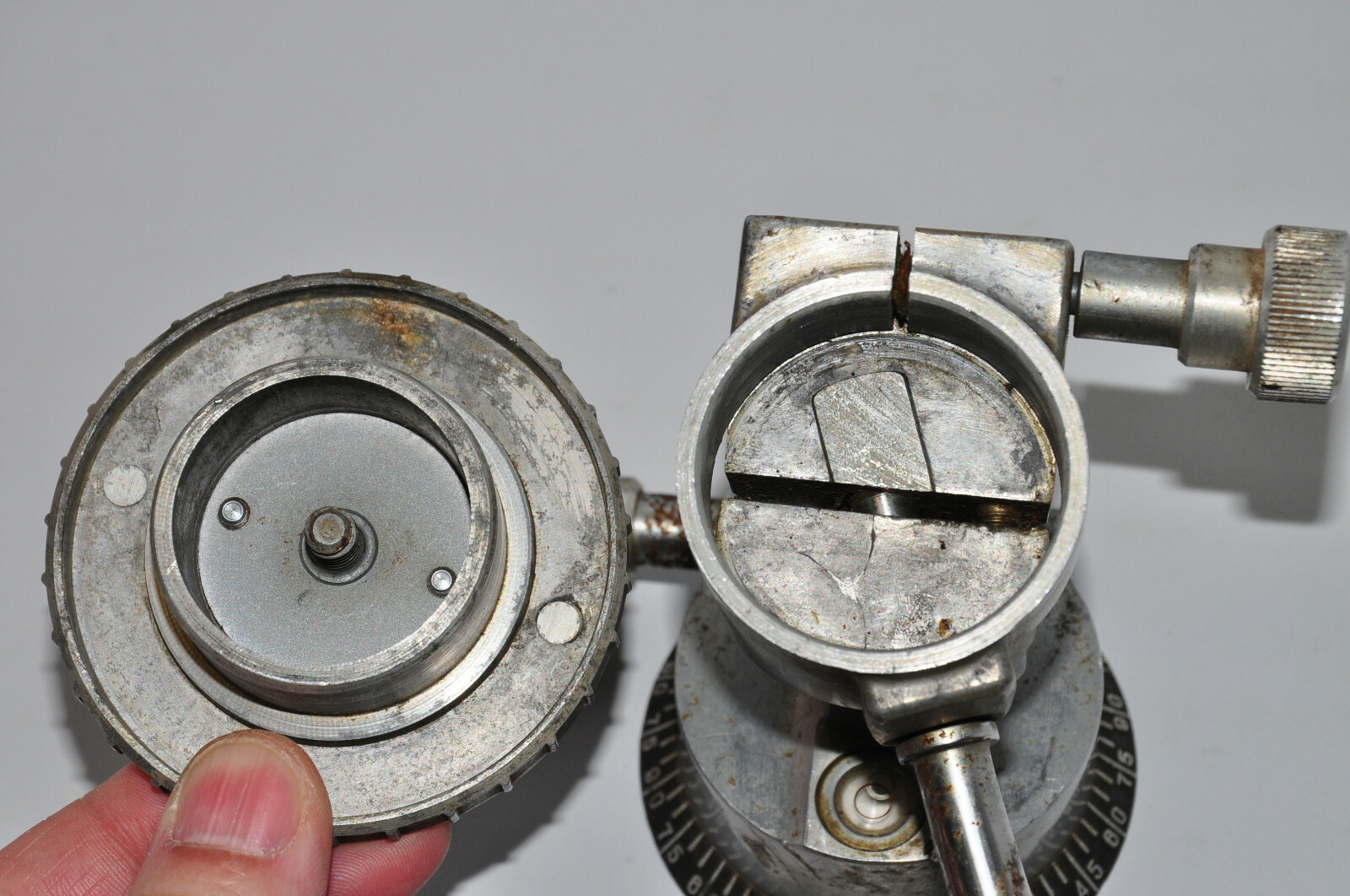 Bolex Paillard Adjustable Pan Tilt Tripod Head Switzerland Fabrication Suisse
