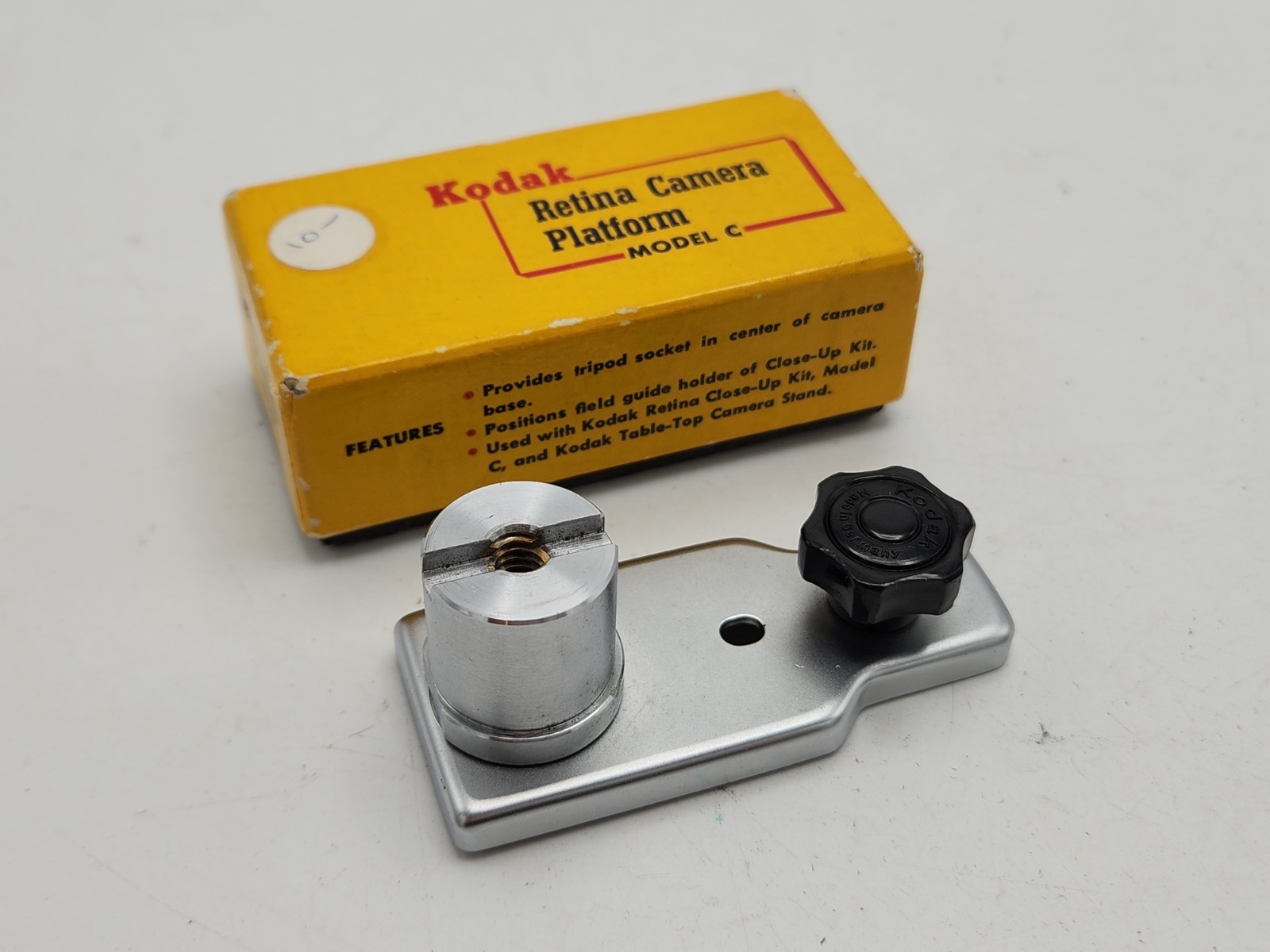 Kodak Retina Camera Platform Model C in Box for Retina C Cameras