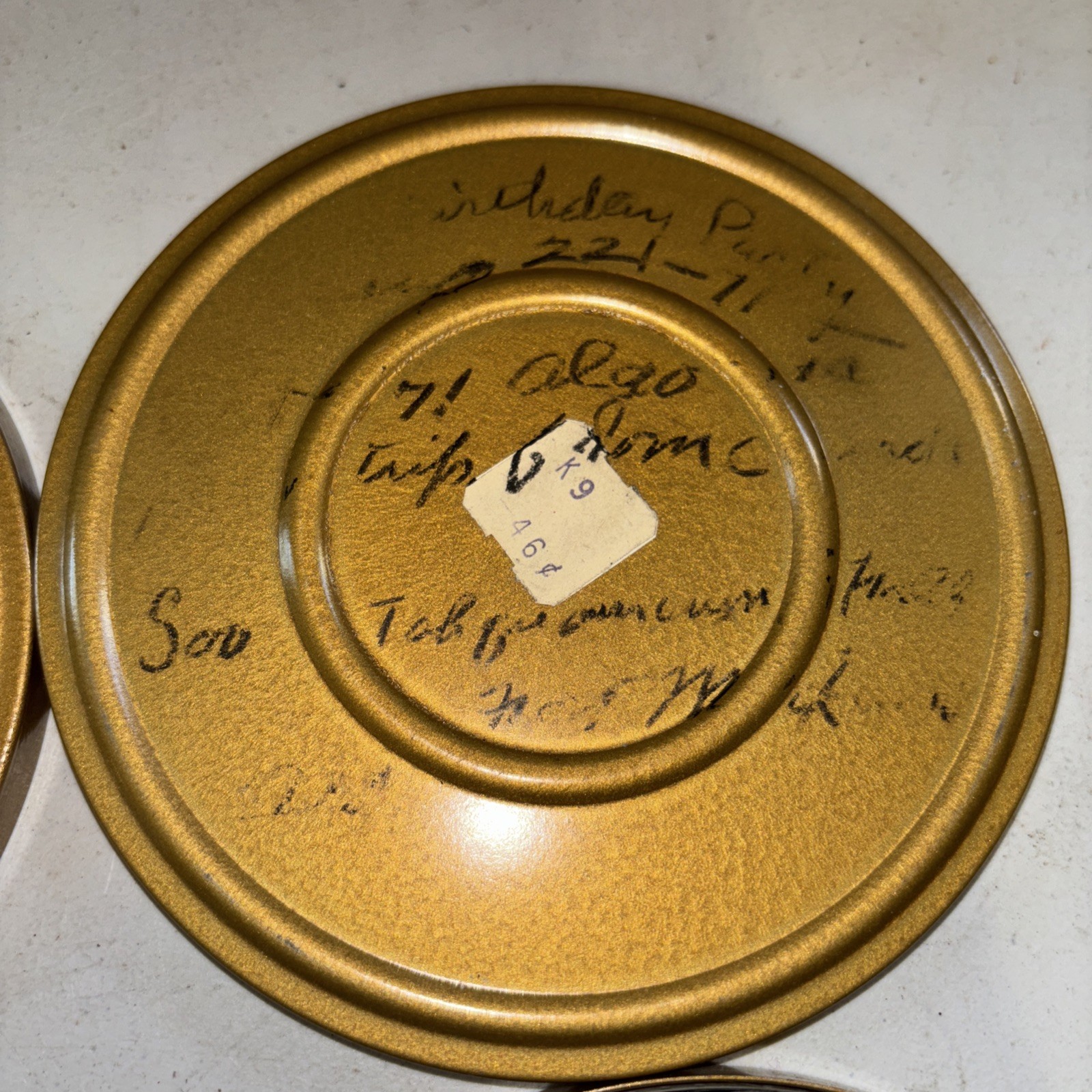 Pair Of 2 Vintage Kodak Dual 8 Reel Storage Reel & Can Set Of 2 Mystery Trip