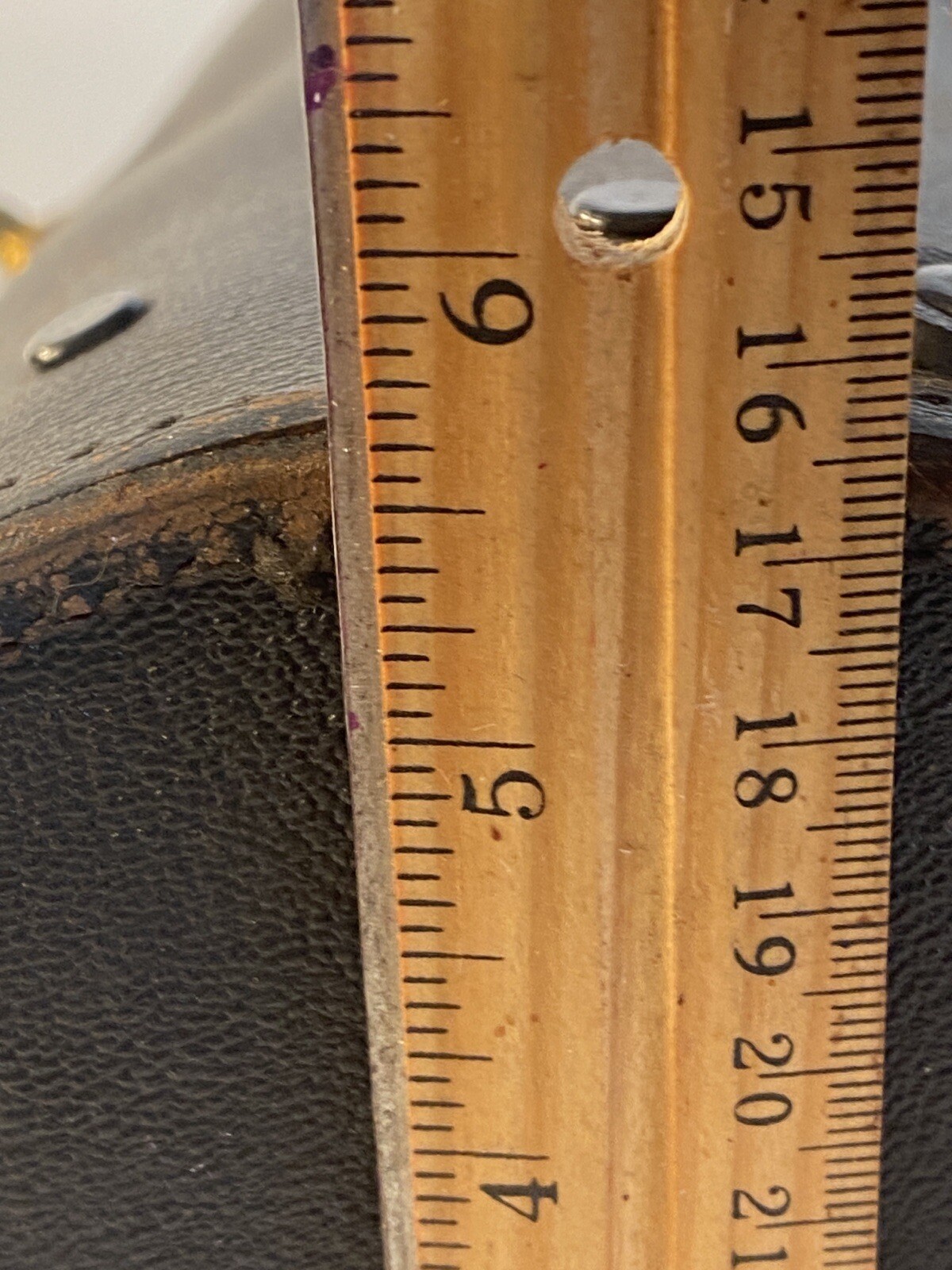 Vintage Leather Case Large 5X8” Round Lens Film Camera Quality 2 Available