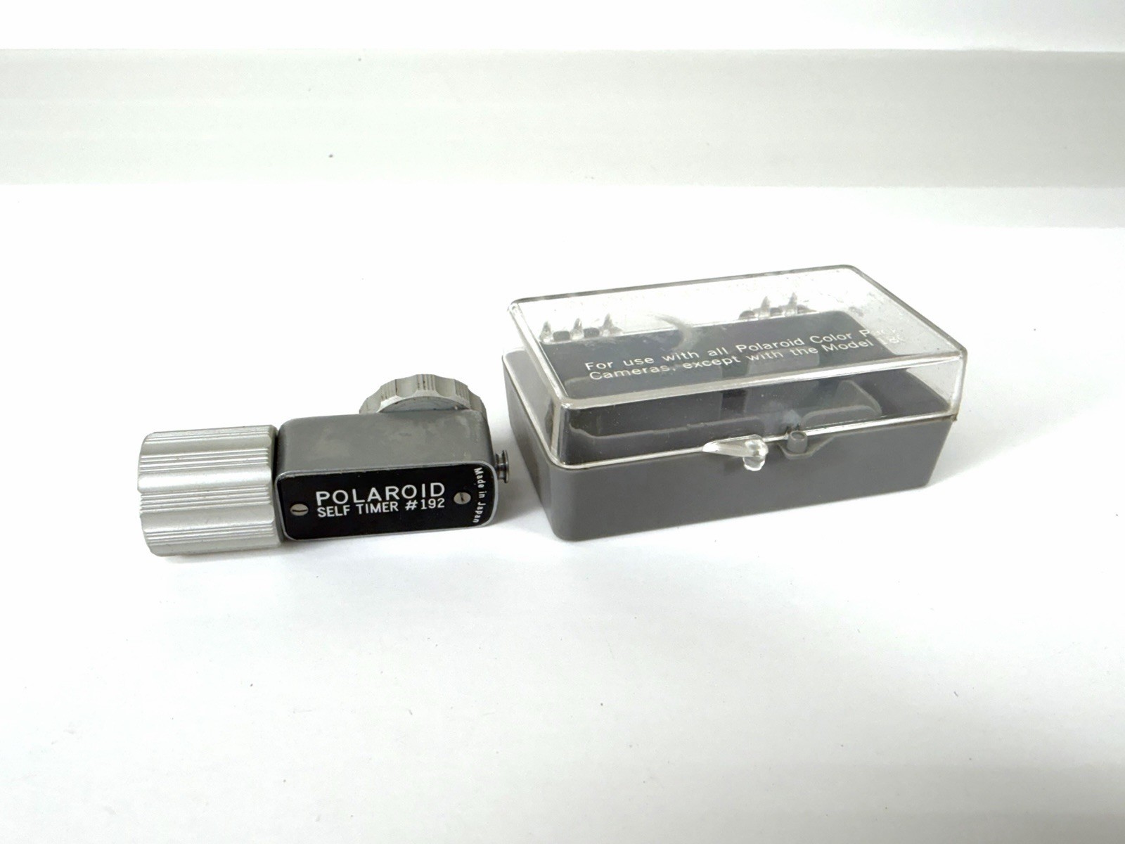 Vintage -WORKING – Made in Japan Polaroid Self-Timer #192 in Original Case
