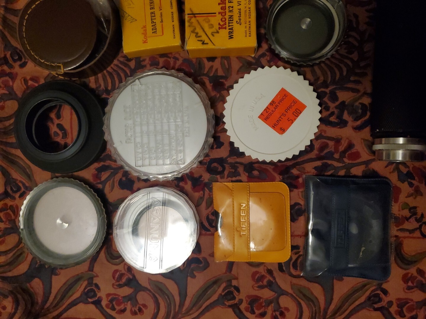 Vintage Photography Camera Lens Accessory Lot Old House Estate