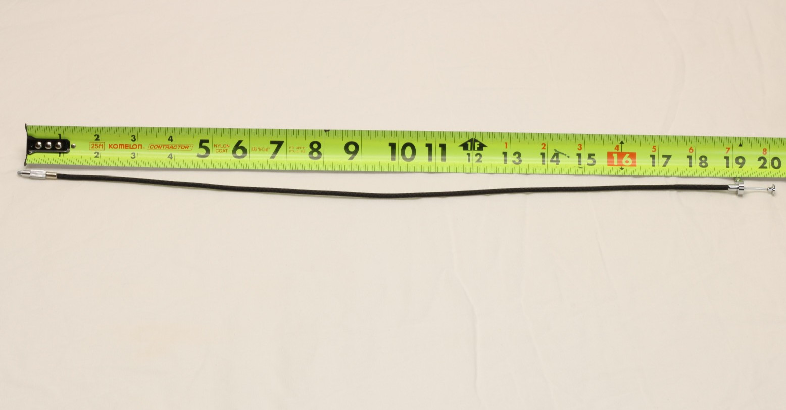 Vintage Made in Japan 19″ inch Camera Shutter Release Cloth Braided Cable