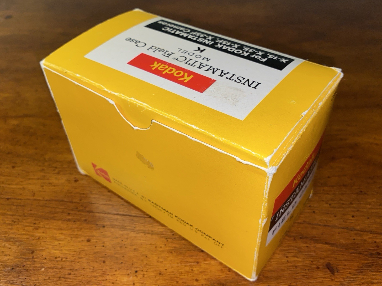 Kodak Instamatic Field Case Model K For Instamatic X-15, X-30, X-15F & X-30F
