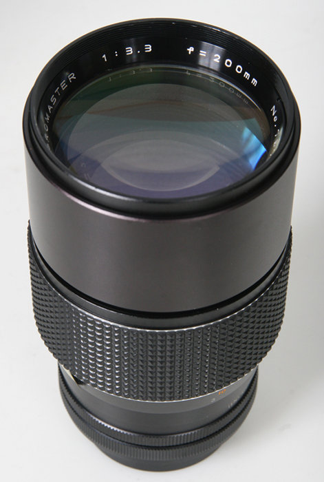 Promaster 200mm f3.3 lens. Canon FD Mount – manual focus READ