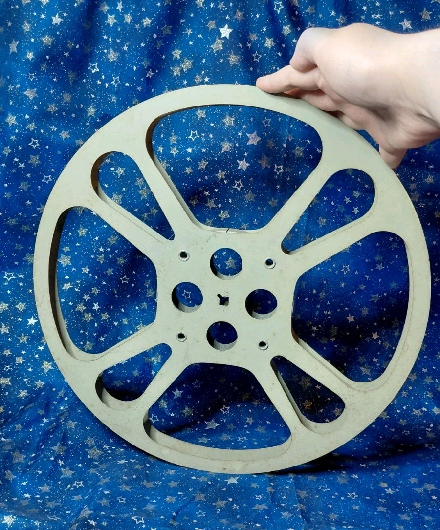 Vintage Metal 16mm Movie Film Reel -13 3/4” Lot Of 3