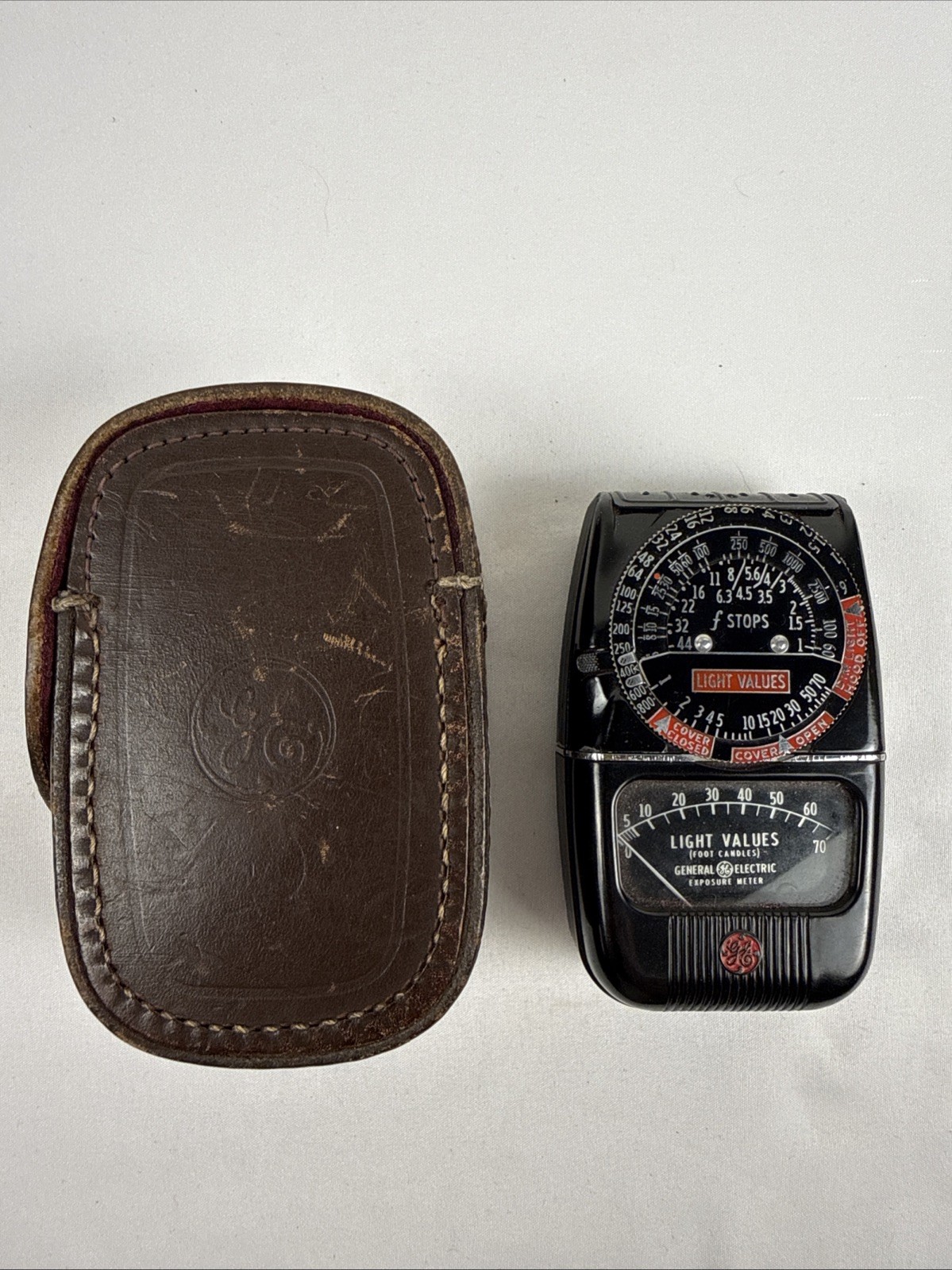 Film Type DW-48 General Electric (GE) Light Values Exposure Meter Made In USA