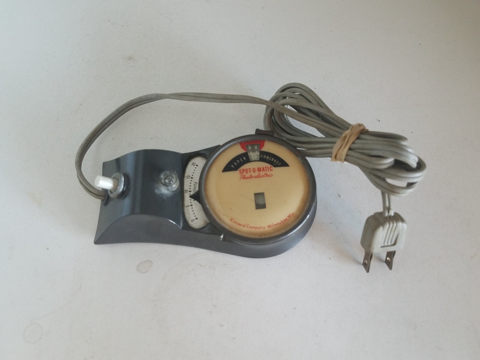 Kinard Spot-o-matic Enlarging Photoelectric Paper Contrast Meter Model II