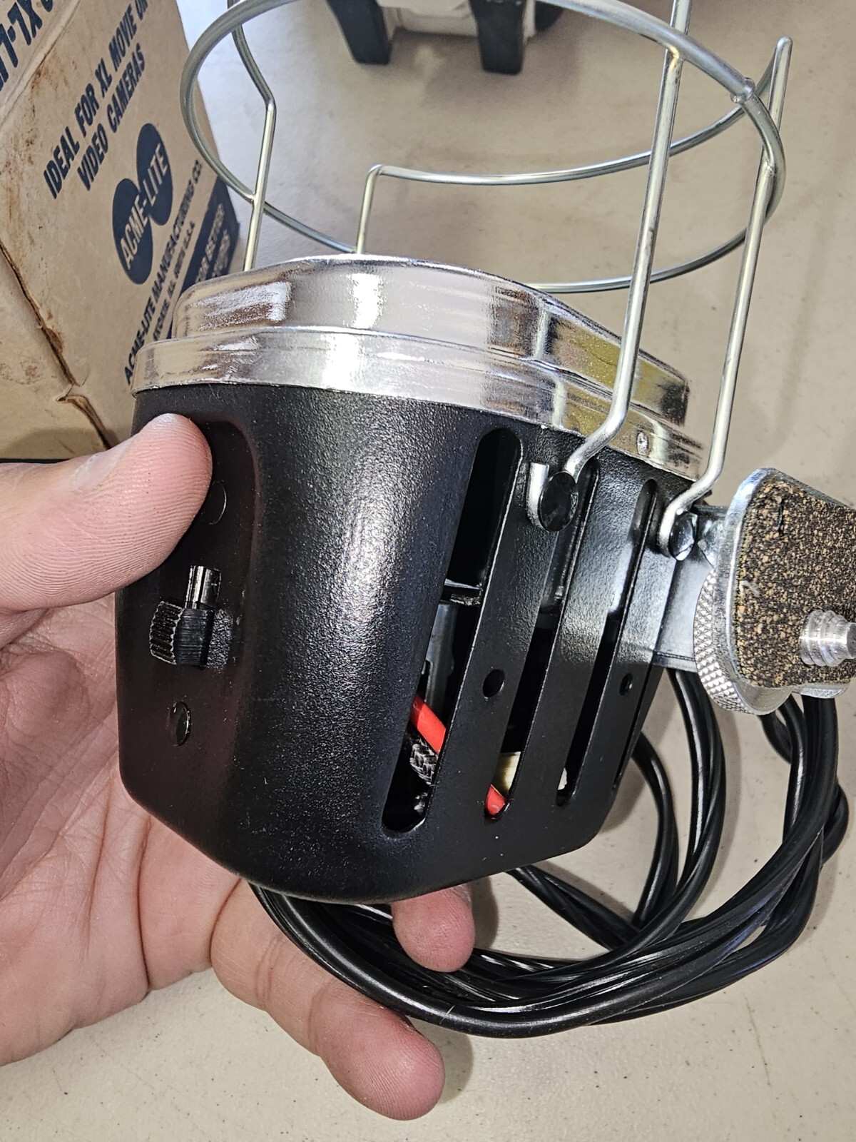 Acme Light Model No. 800 XL Lite Fill Lighting For Video Cameras