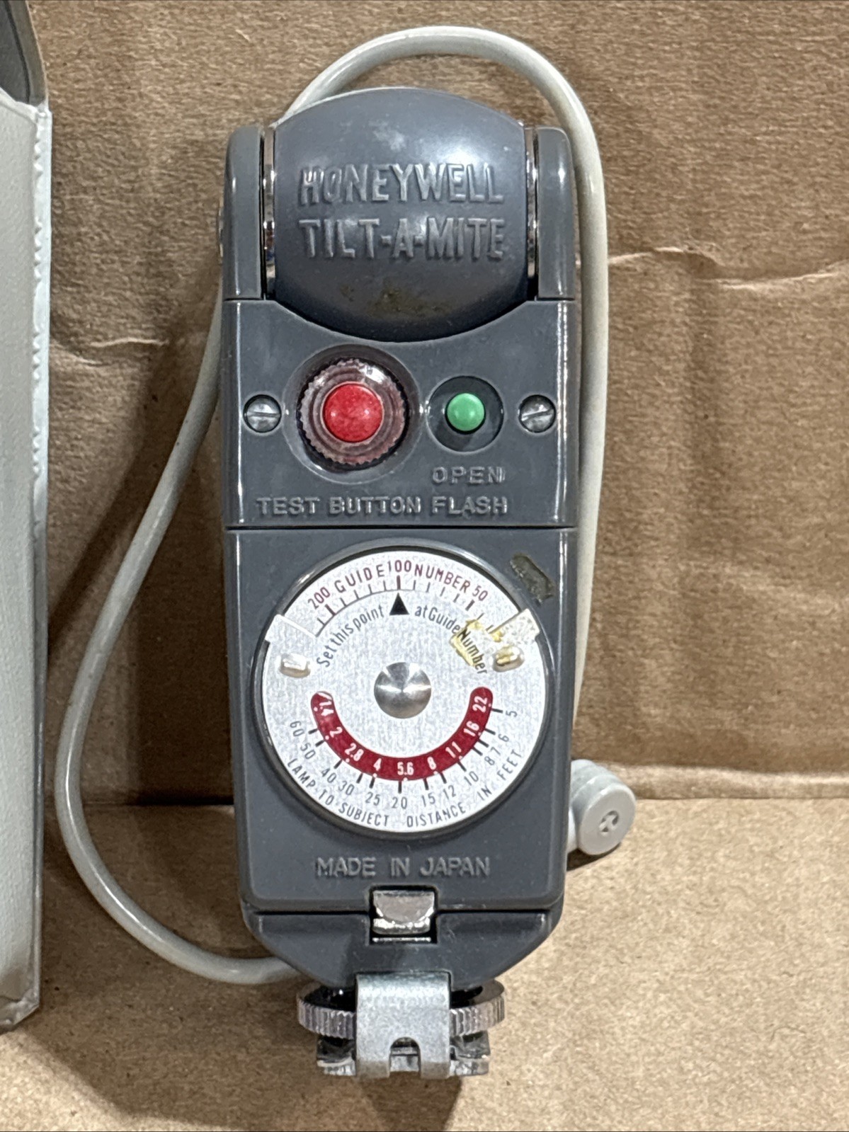 Vintage NOS Honeywell Tilt-A-Mite Flash Unit