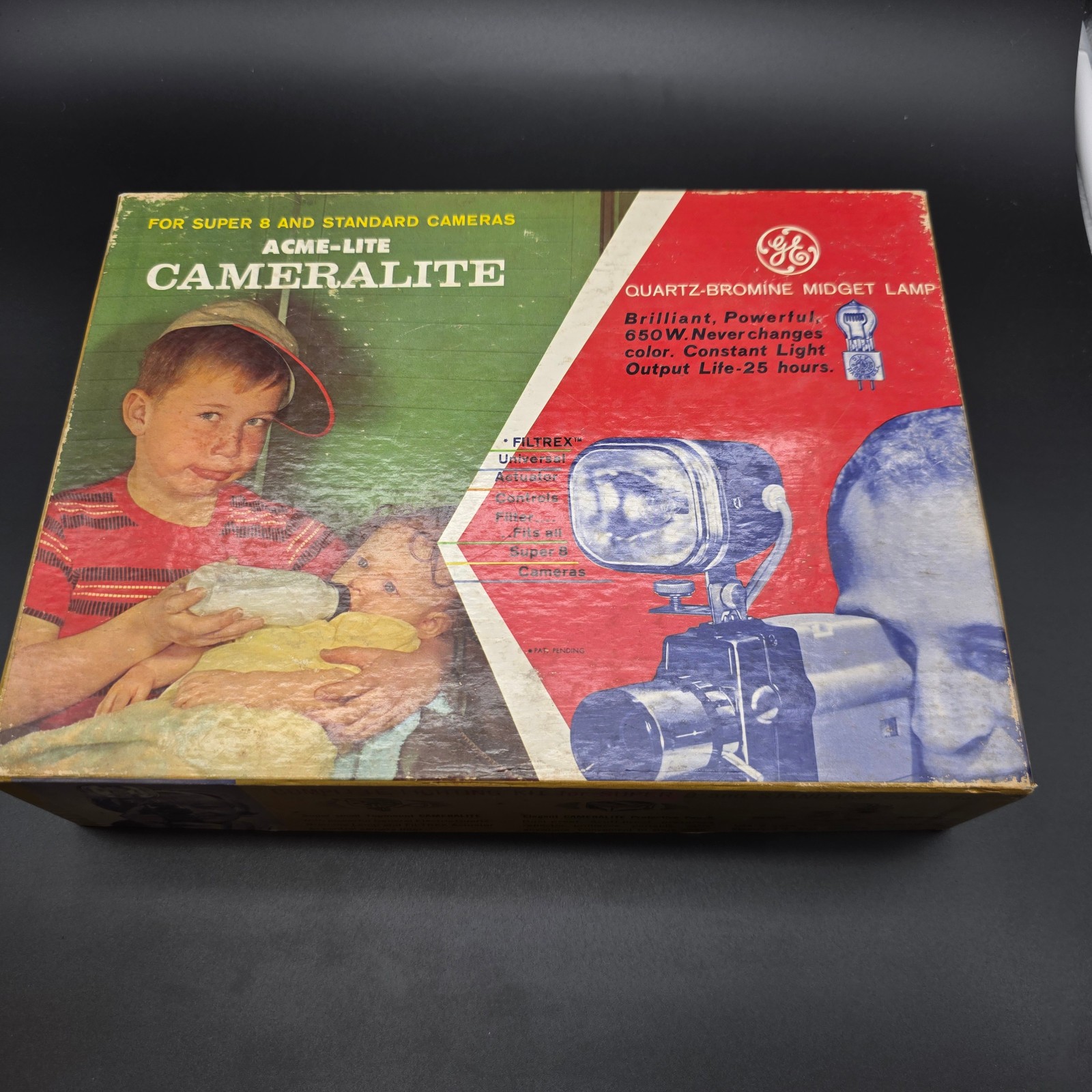 Complete Acme Lite Cameralite Light Super 8 & Standard Cameras Model 71 vintage