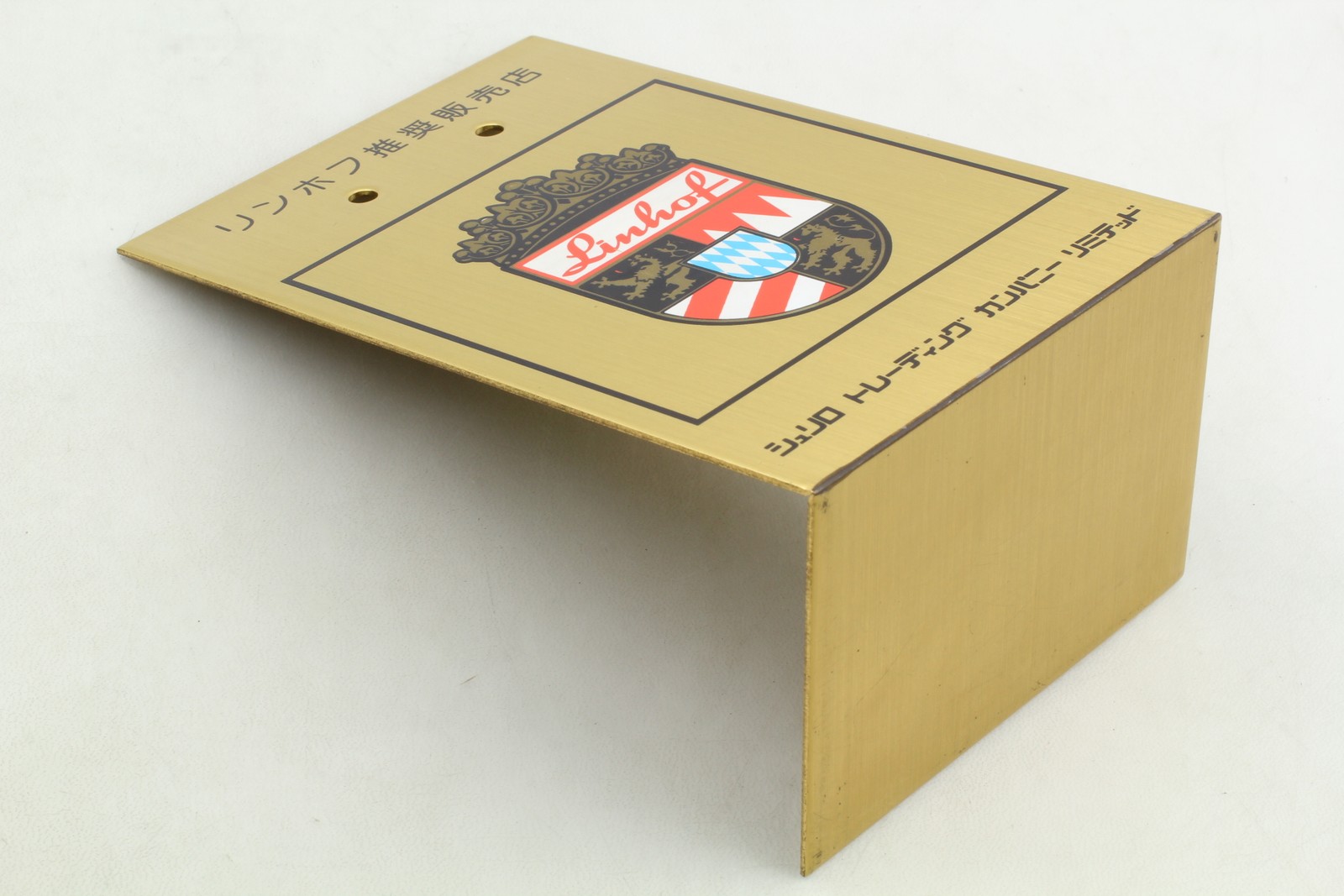 [MINT] Vintage Linhof Cameras Authorized Dealer Sign From JAPAN