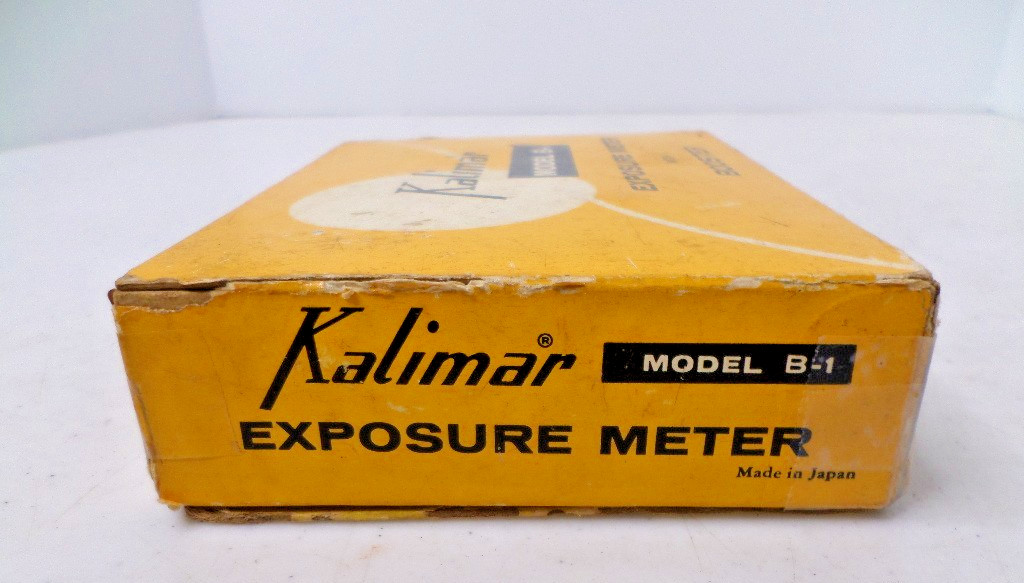 Vintage KALIMAR B-1 EXPOSURE METER & BOOSTER KIT W/Original Box
