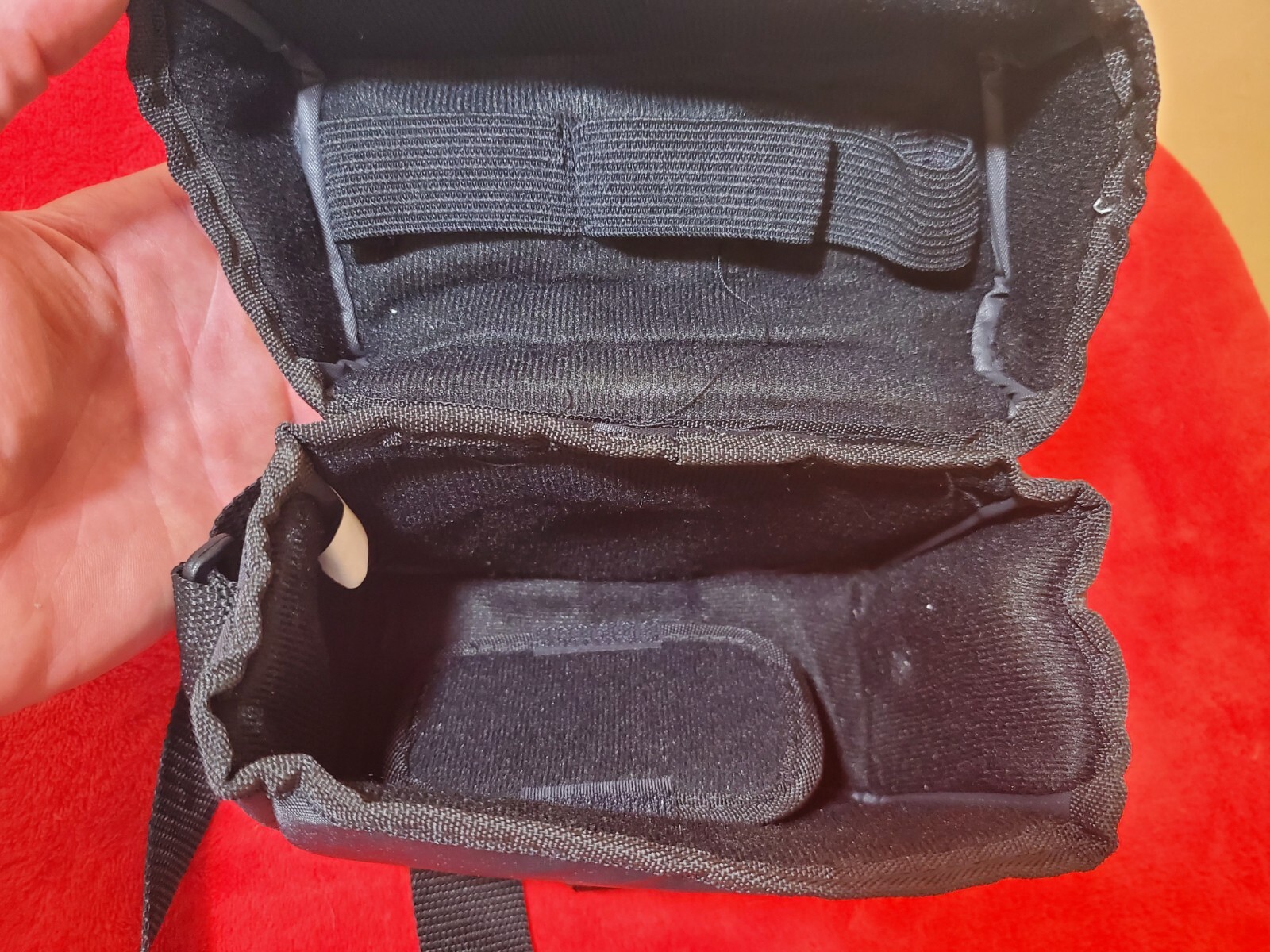 Vintage Vtg Kodak Camera Camcorder Black Soft Case Carry Bag