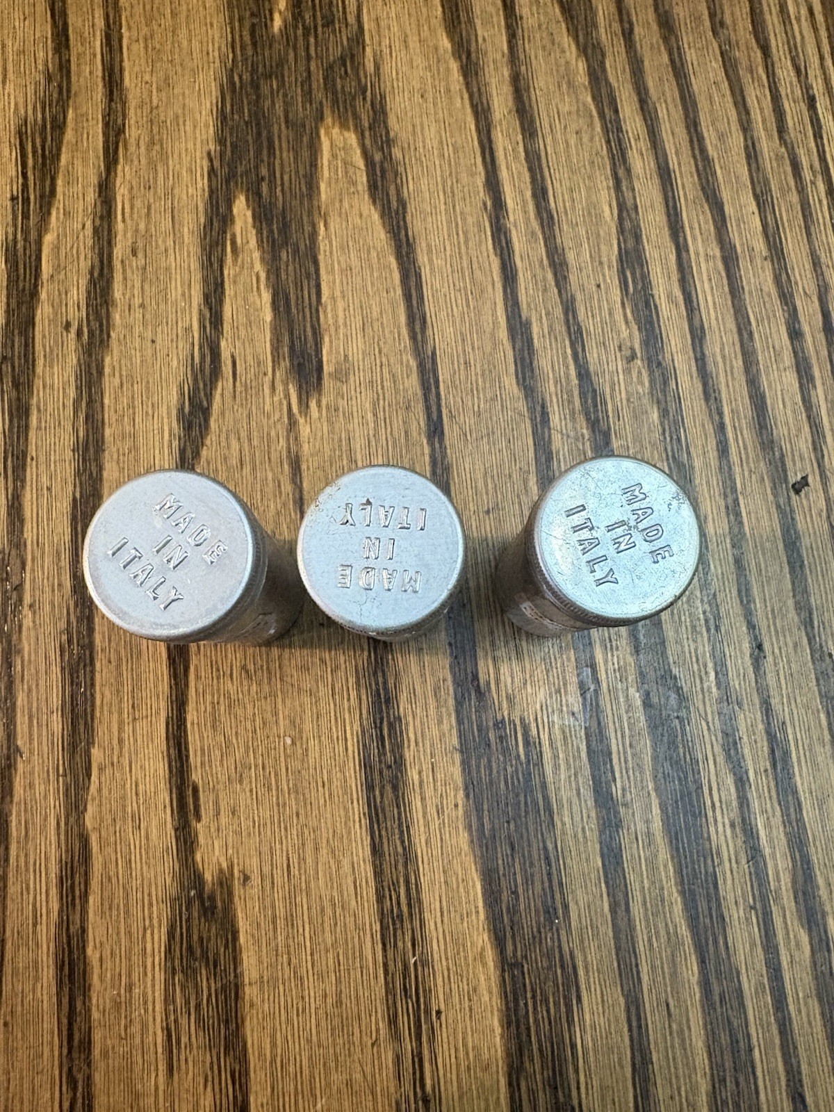 Vintage Aluminum 620 Film Canisters Lot Of 3