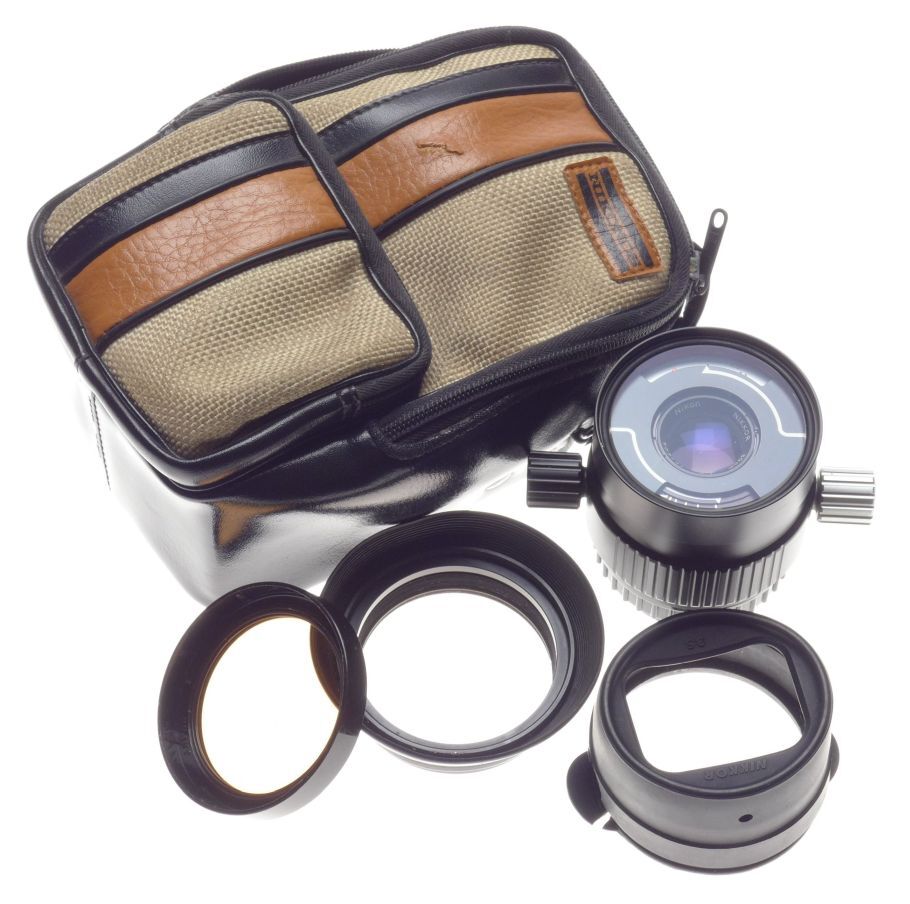 Nikon iv-a underwater camera nikkor 35mm 1:2.5 80mm 1:4 lens sb-103 flash