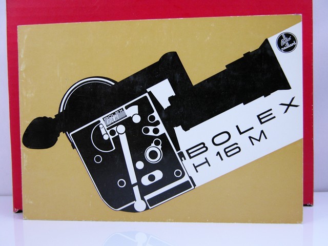 Factory BOLEX H16 M 16mm Movie Camera INSTRUCTION MANUAL Original Nice!