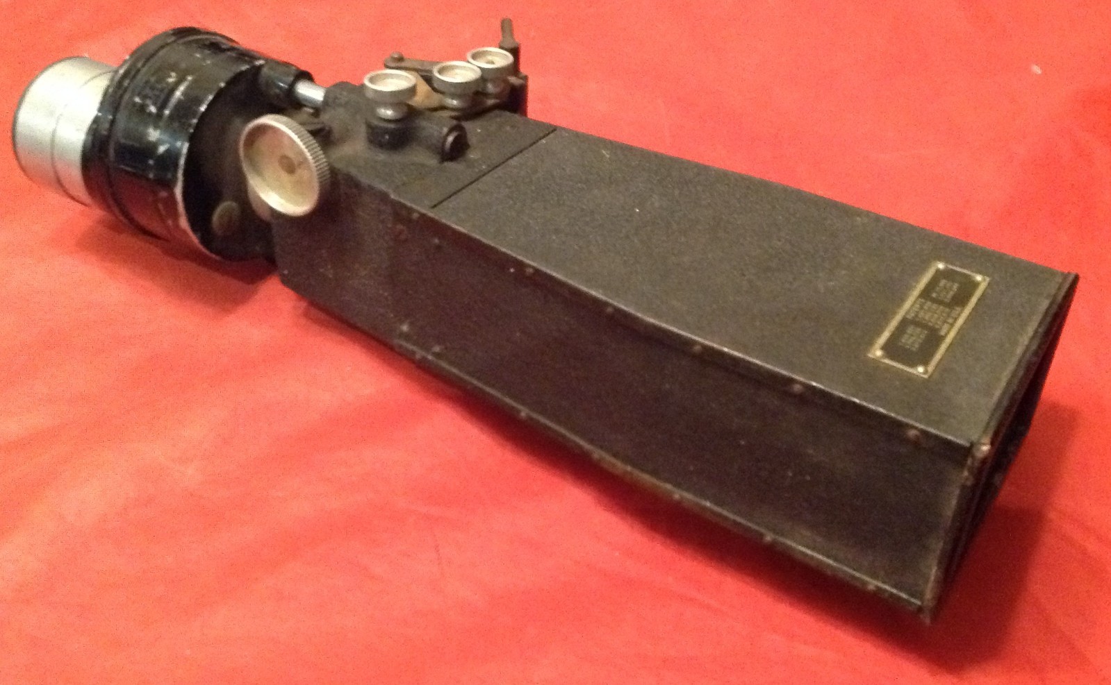 Vintage Mitchell Direct Image View Finder for 16mm Cine Camera