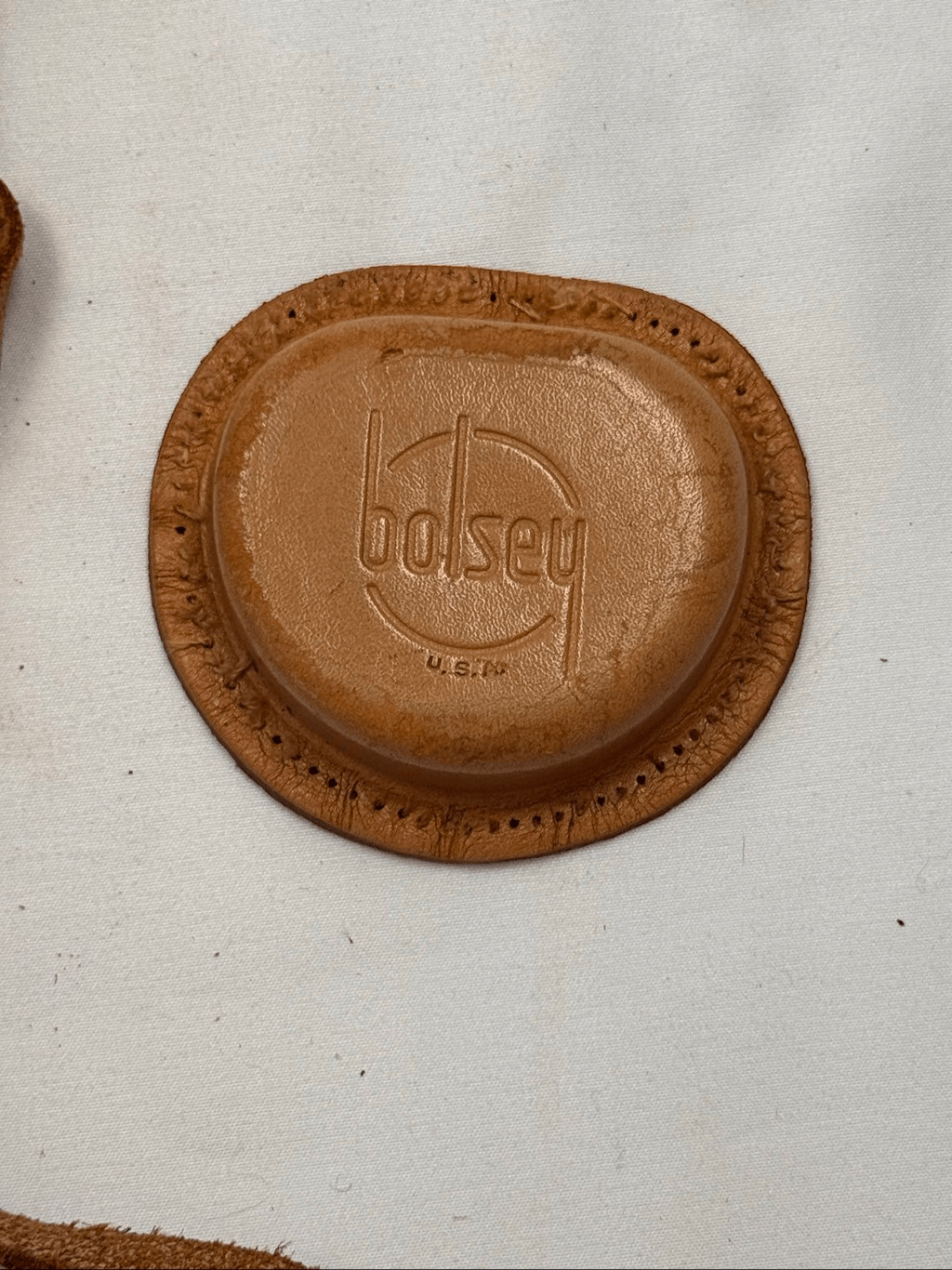 Vintage Bolsey Leather Case for Bolsey B2 – 35mm Camera/Light Brown