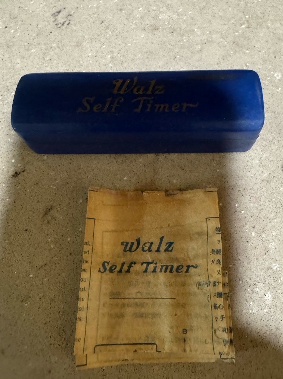 WALZ Vintage Self Timer Attachment for Film Camera Made in JAPAN