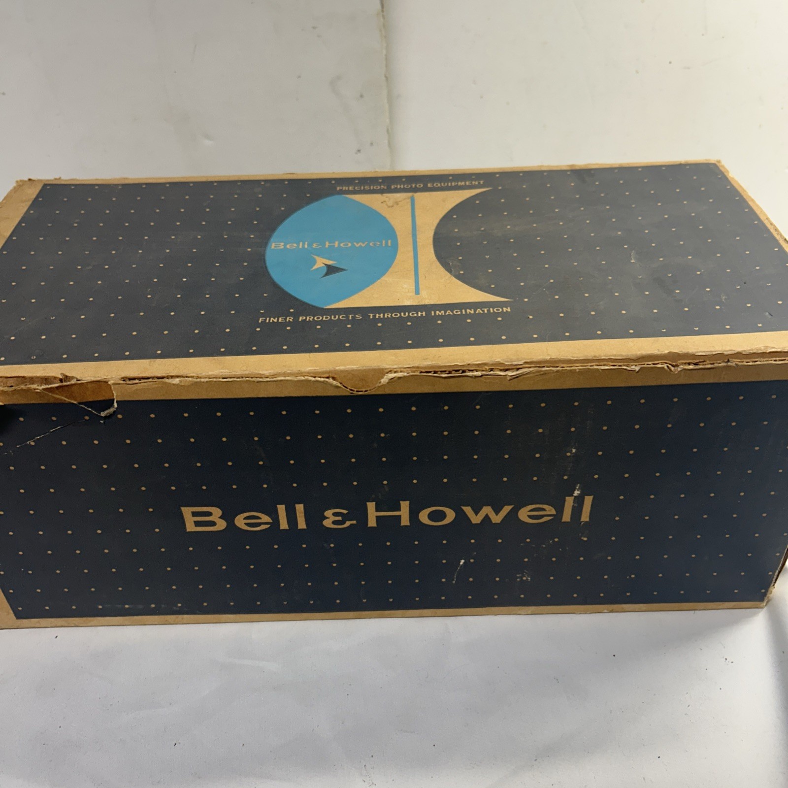 VTG Bell & Howell Light For Indoor Movies 28801 Photography Works 1 Bulb Box