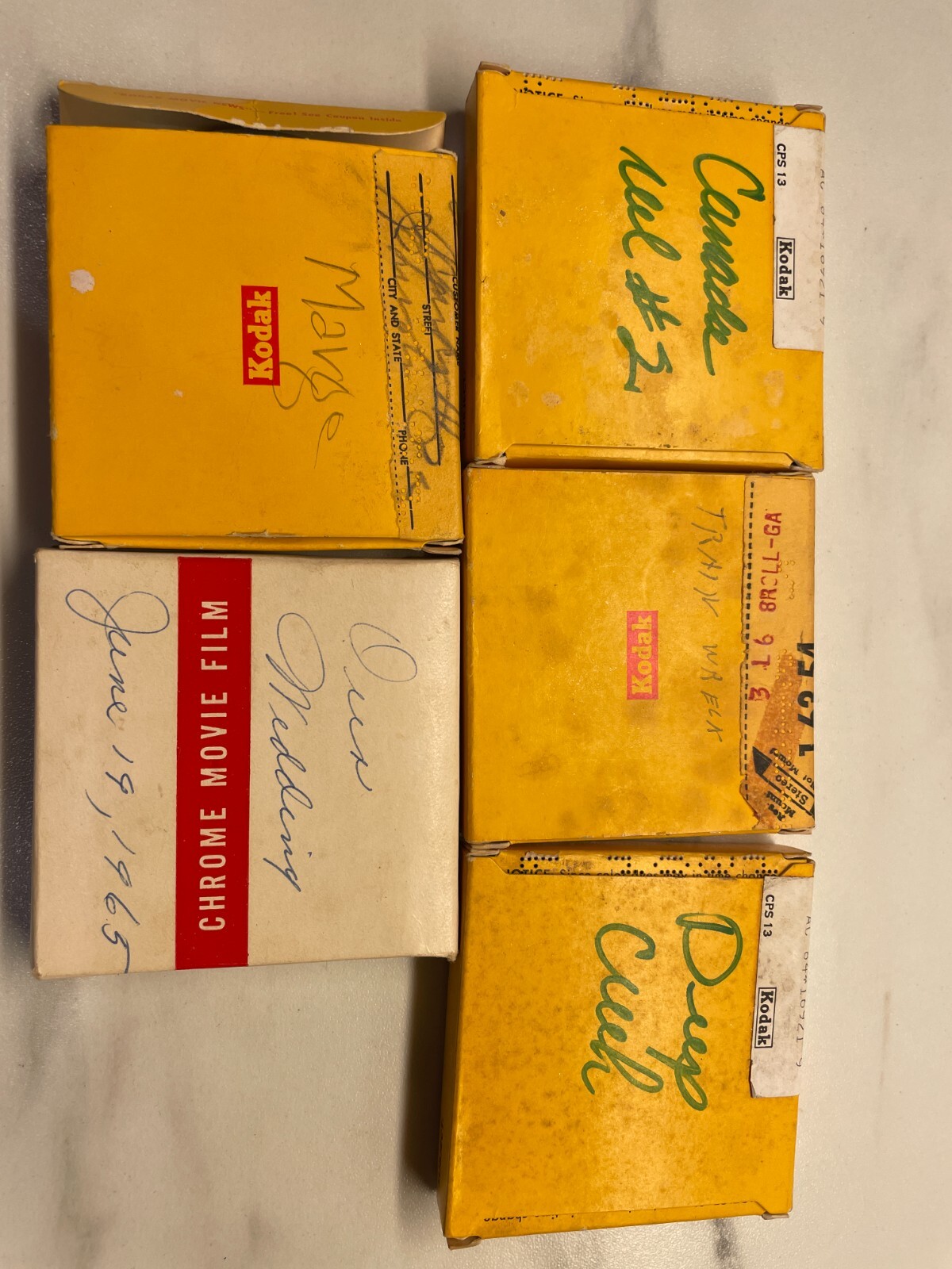 21 VTG Film Reel Lot Bell & Howell Goldberg Bros Super 8/8 Mm
