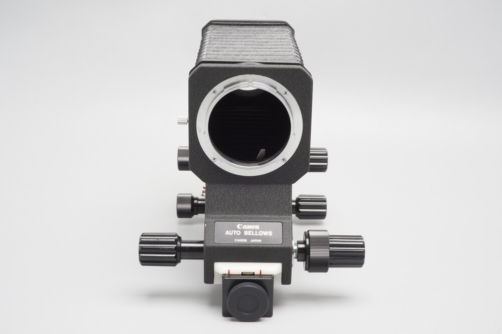 Canon FD Auto Bellows with Original Canon Double Cable Release, Macro Close-Up