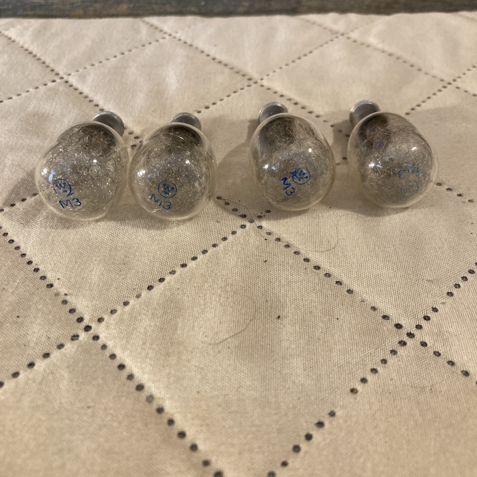 Westinghouse M3 Flash Bulbs for Vintage Camera 4 Untested.