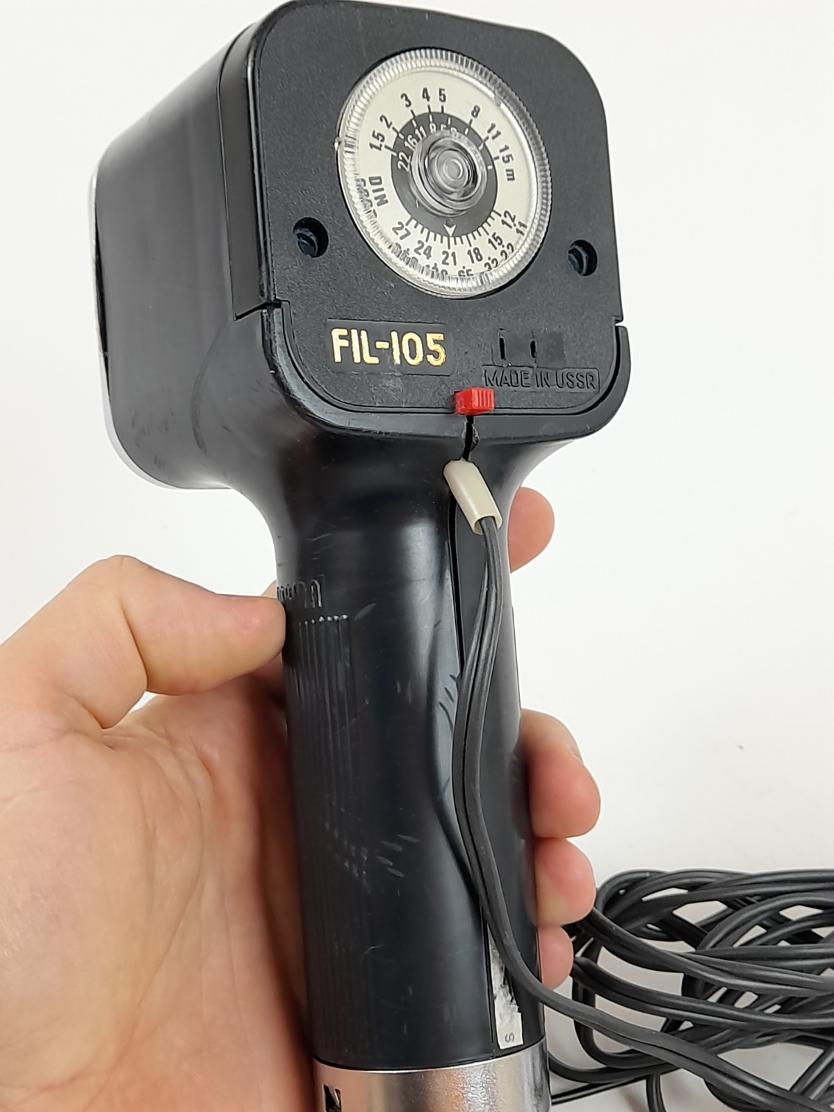 USSR Soviet Electronic Photo flash FIL 105, Norma. For film camera .Works great