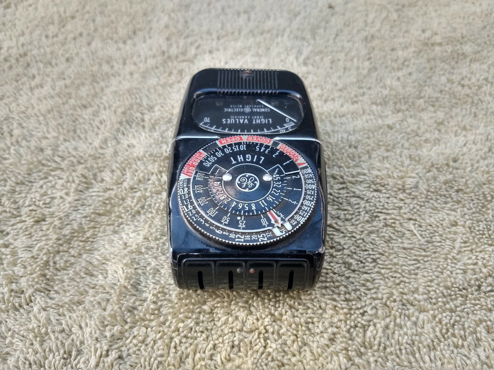 Vintage General Electric GE Exposure Light Meter Type DW 58