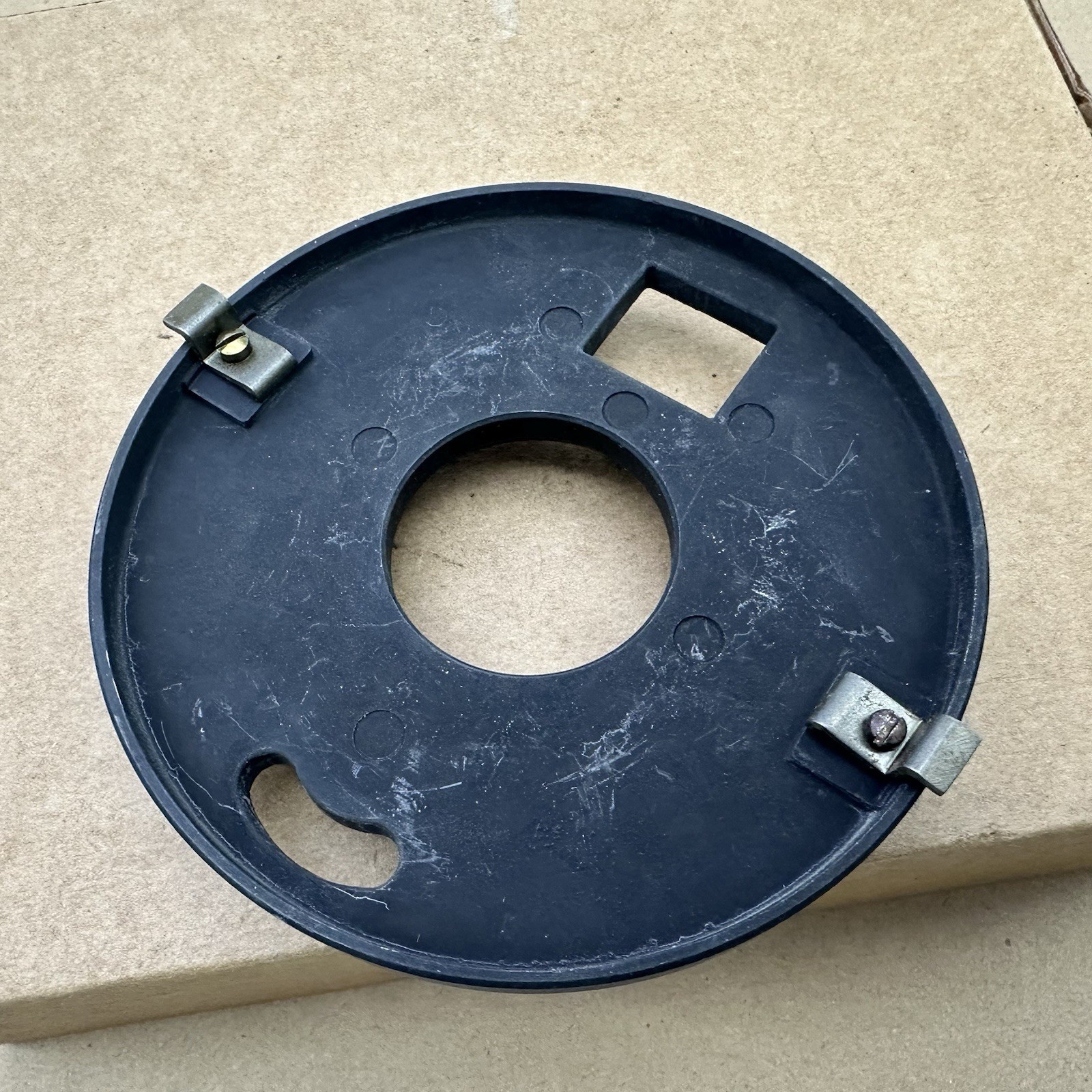 Filter Turret Tray Base Bausch & Lomb Microscope Balplan Vtg Replacement Part