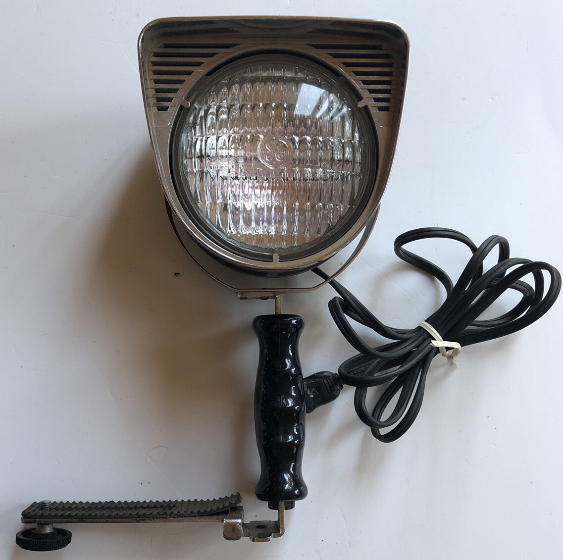 Vintage AREL LOTT-A-LITE Movie Photography Light With GE Uniflood. Works Great
