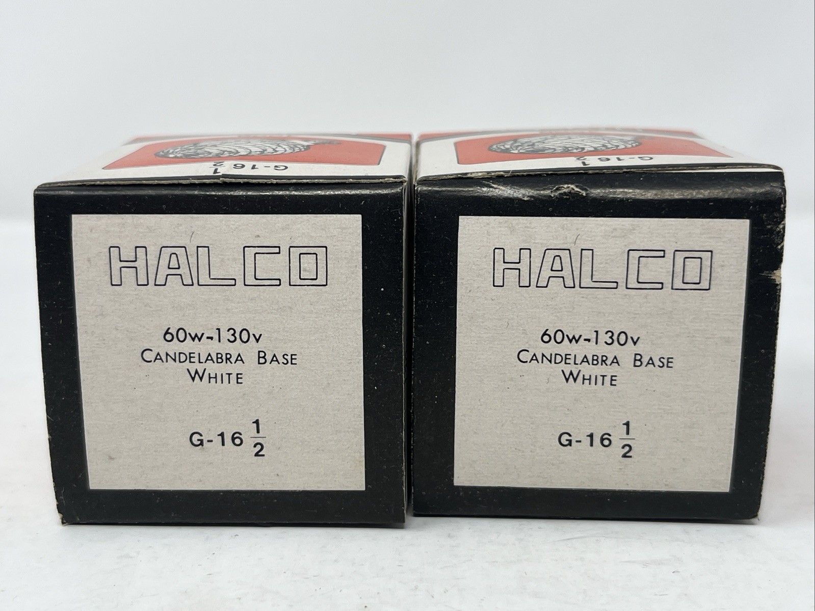 Vintage HALCO flash bulbs – G-16 1/2, model 4008 Lot Of 2