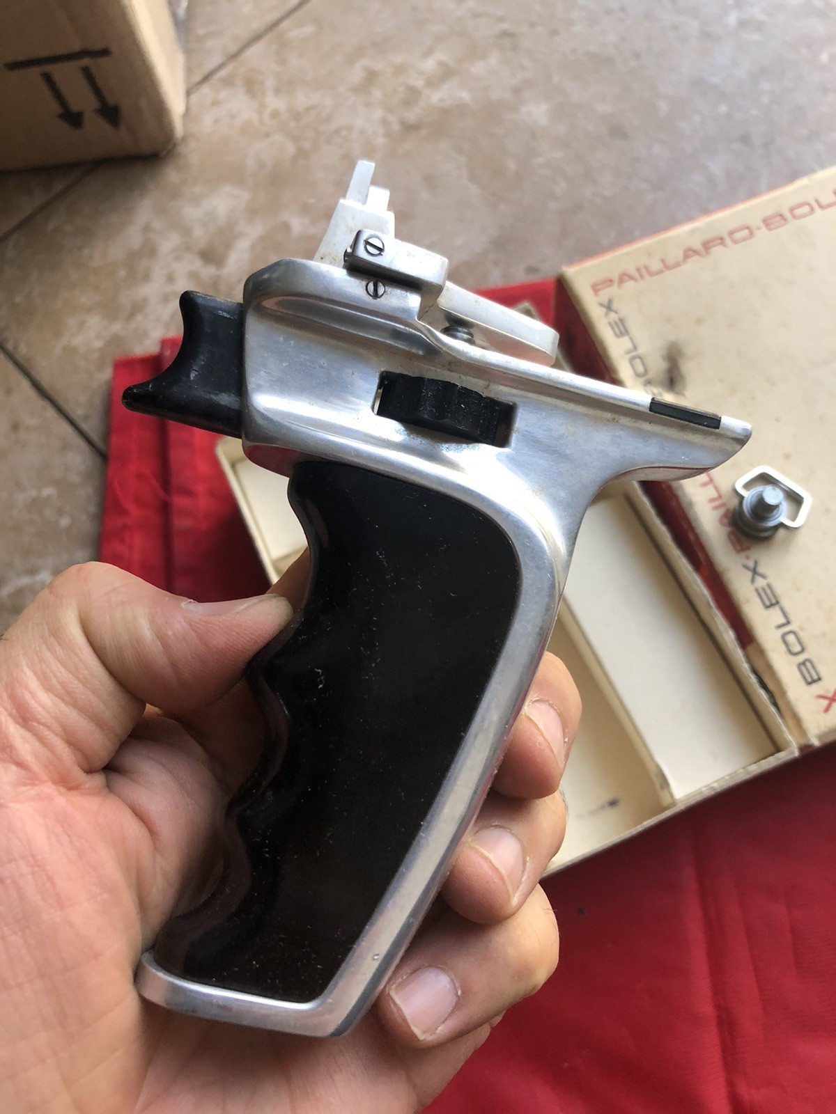 Bolex hand grip Delic For Bolex 8mm Cameras Bolex D8L And More