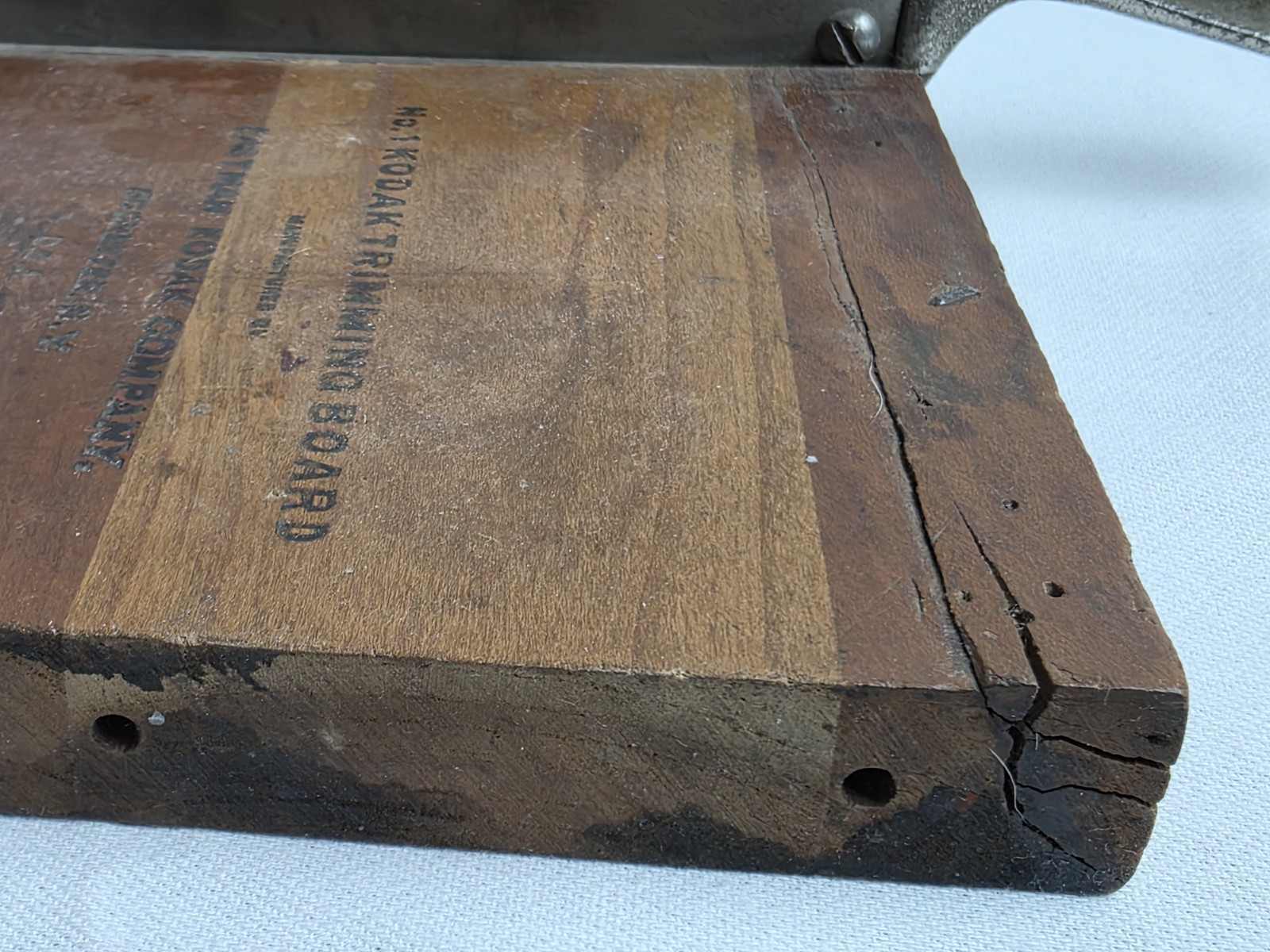 Vintage No. 1 Kodak Trimming Board, Eastman Kodak, Made in USA