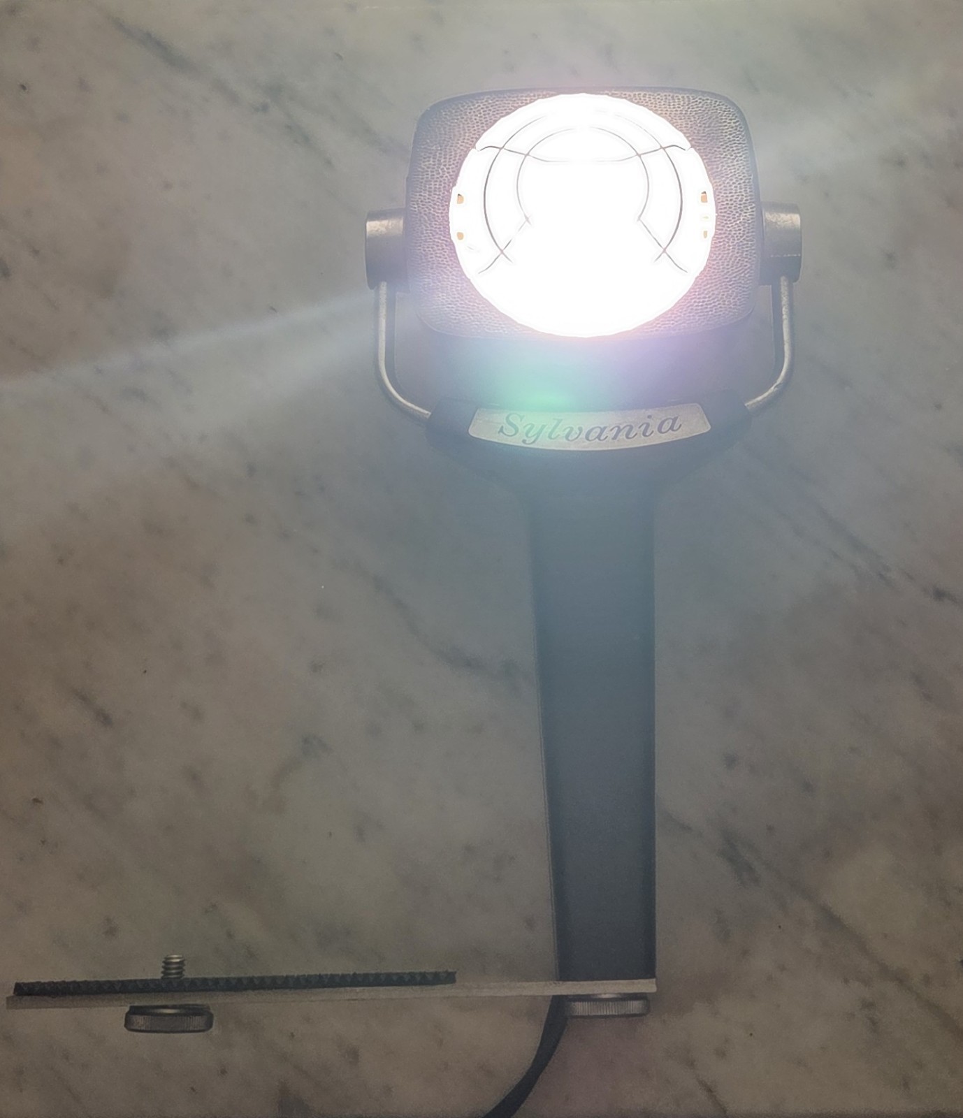 Sylvania SG-1 Sun Gun Movie Light with Original Bracket and Instruction Manual