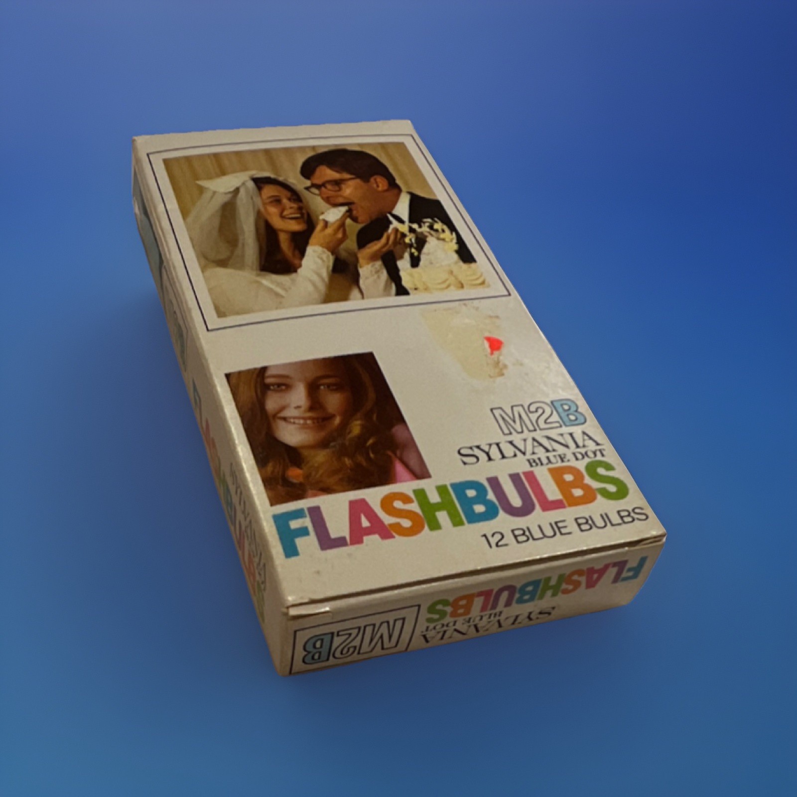 GE Sylvania Vintage Flashbulbs M25, M2, M3, M3B, Magiccubes