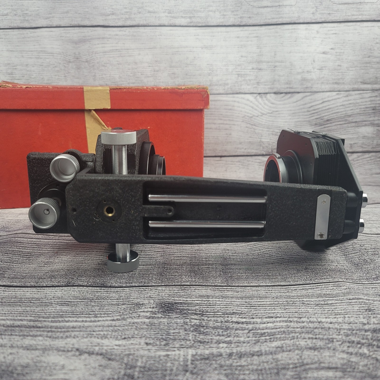Leica Leitz Wetzlar Visoflex Macro Bellows Unit 13.5cm w/ Box 32mm Screw Mount