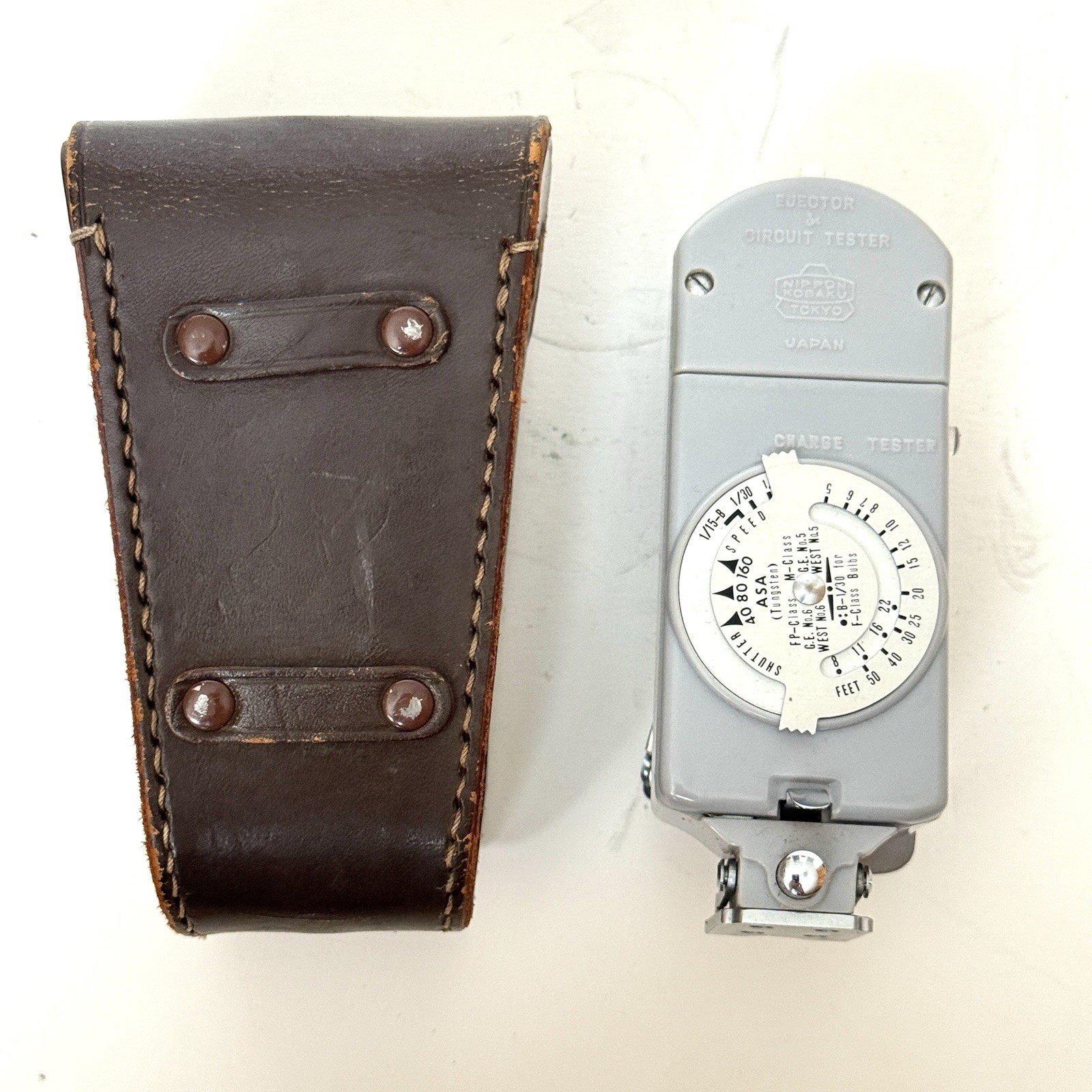 Nikon Rangefinder BC IV BC 4 Flash Unit for S2 S3 SP S4 50’s flash bulb w/case