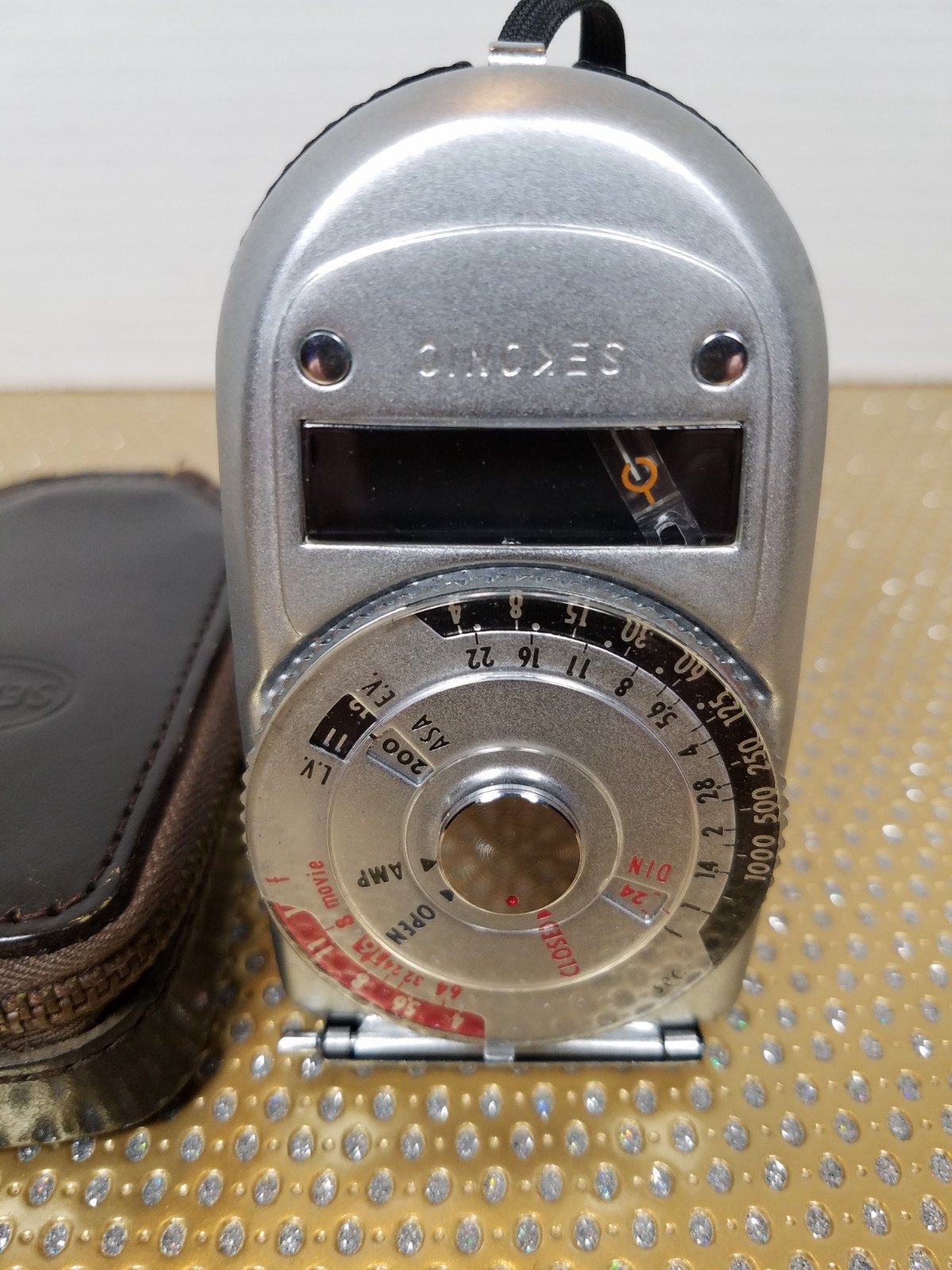 Vintage Sekonic Auto Leader Model 38 1960’s Camera Photography Light Meter JAPAN