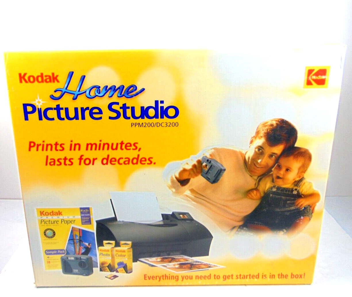 Vintage Kodak Home Picture Studio PPM200/DC3200 New
