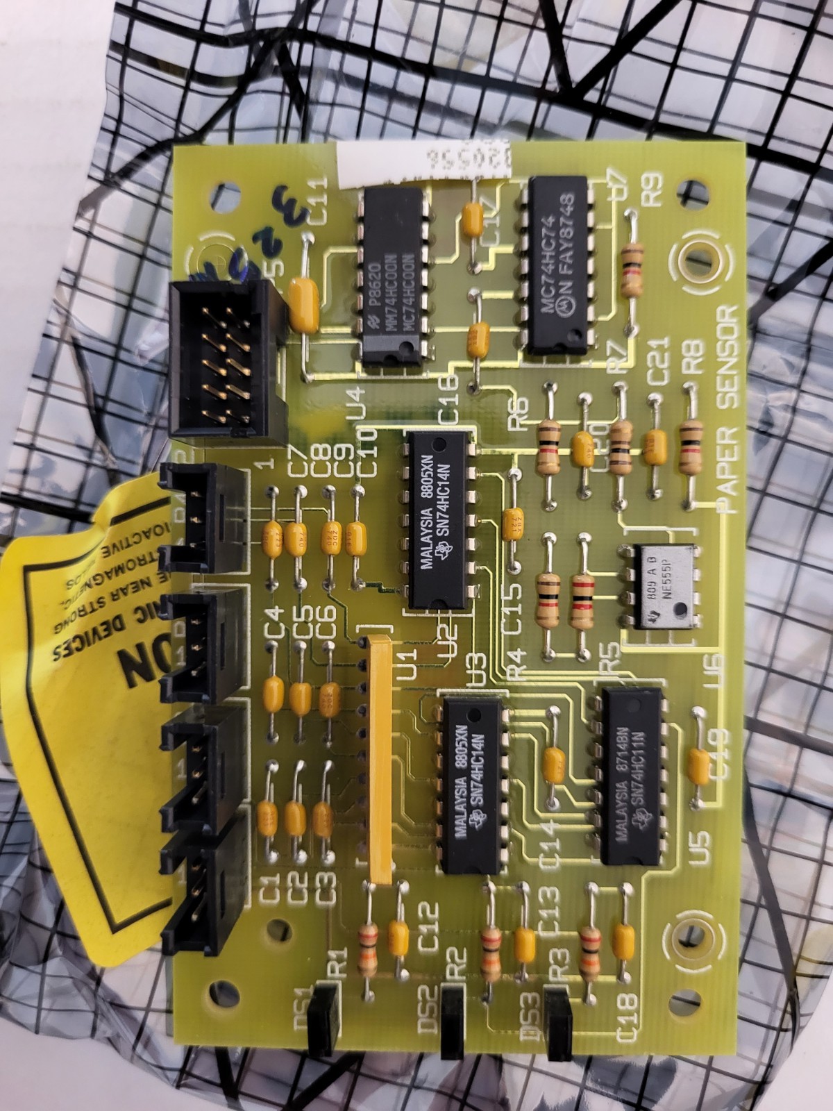 Vintage Eastman Kodak PC Board for a Printer? Maybe. Excellent Condition Unteste