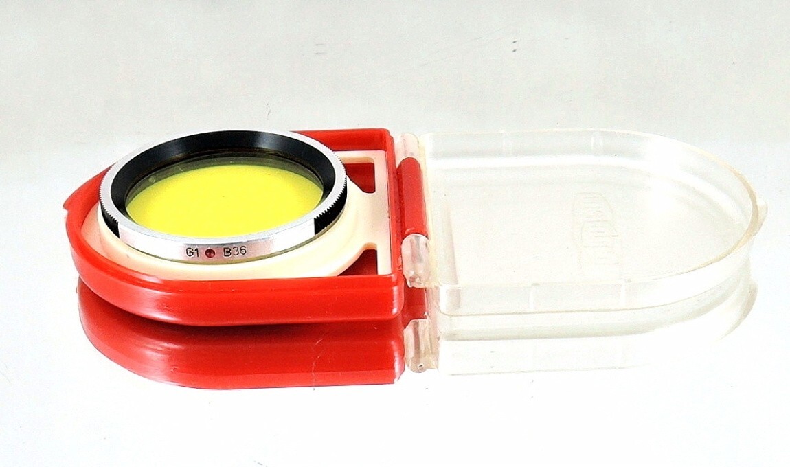 Flexaret G1 B36 Color Filter MEOPTA Genuine Accessories Rare+ The oldest version