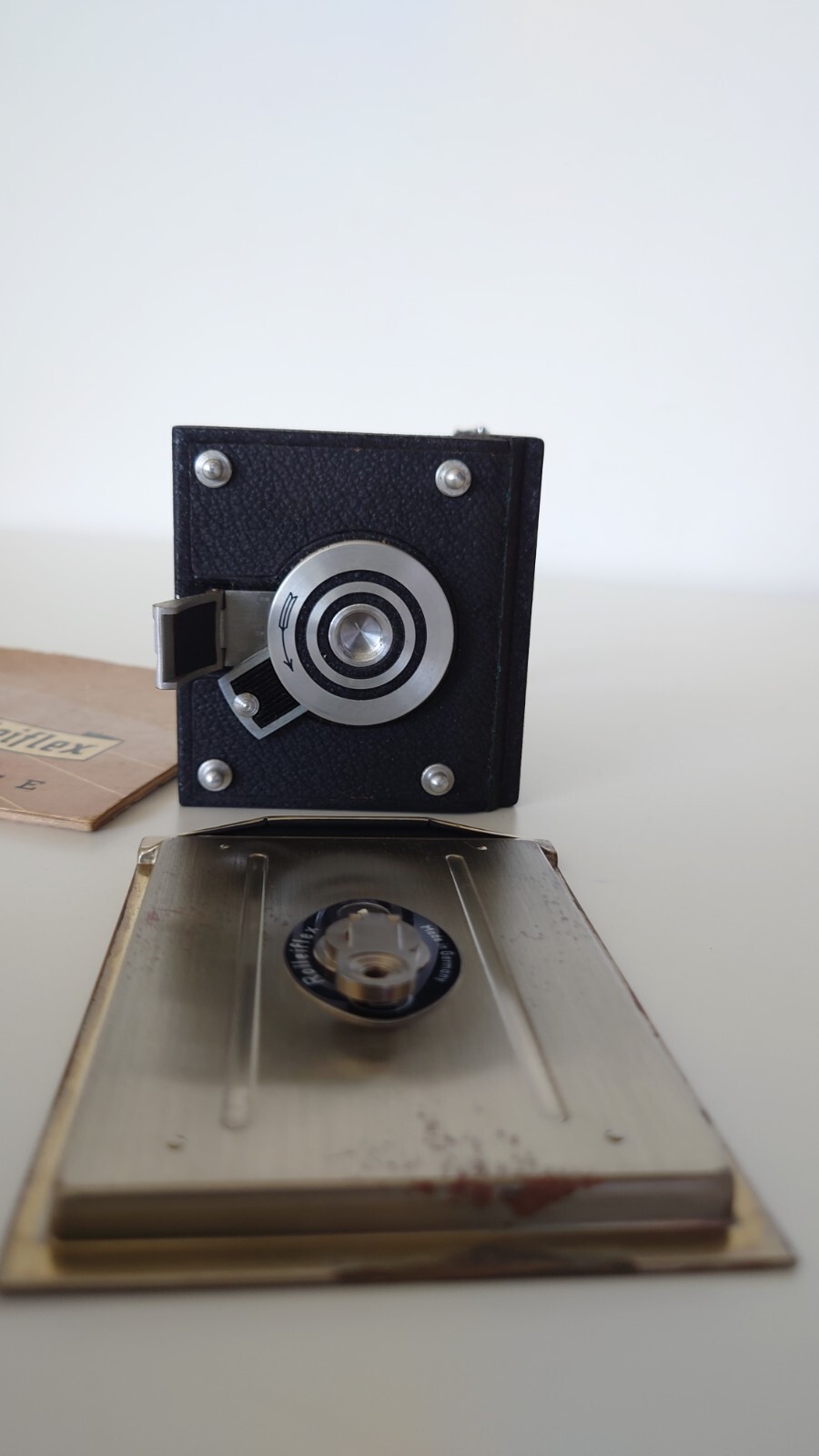 Vintage Rolleiflex Accessories w/ Manual Mid-Century Photography