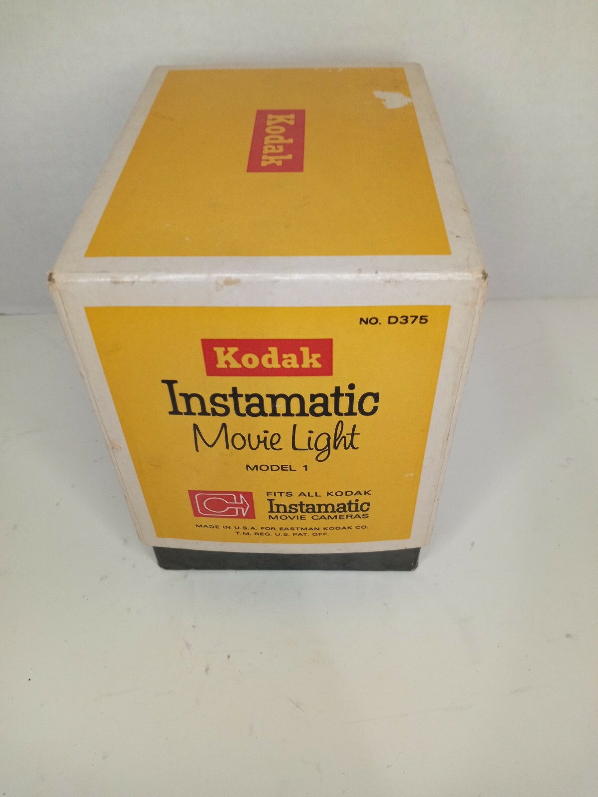 Kodak Instamatic Movie Light Model 1 Vintage