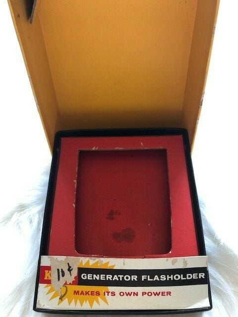 1950’s KODAK EKTAMITE Flasholder with Kodak Generator Flasholder Box Vintage