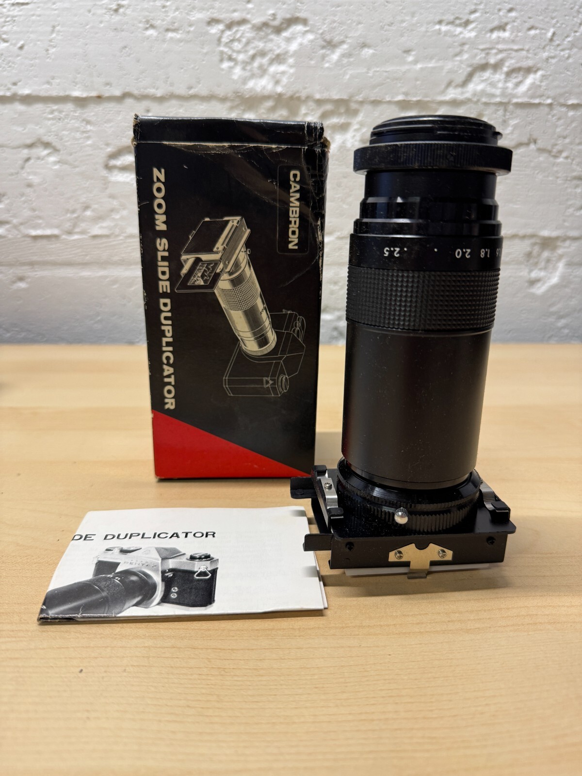Mint Cambron Zoom Slide Duplicator T Mount (AG21)