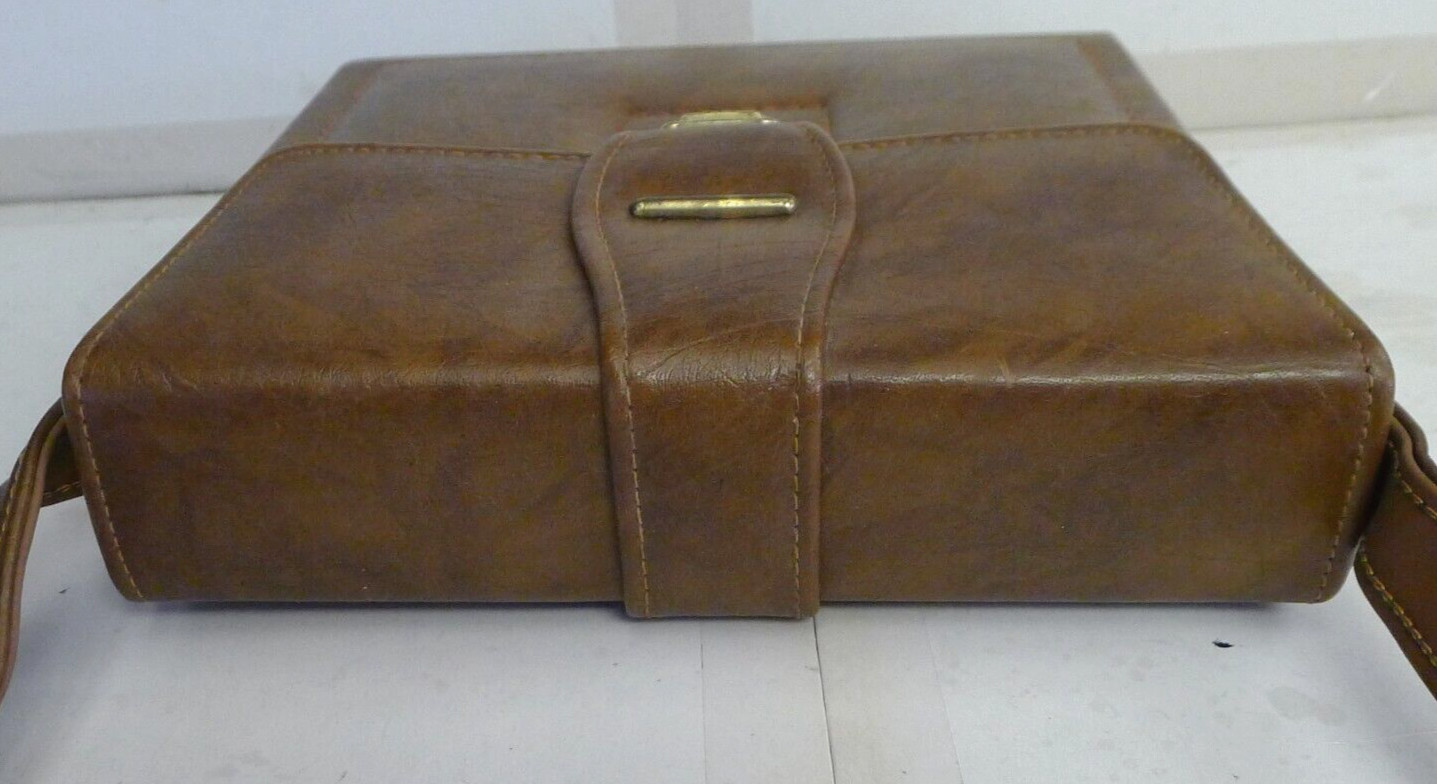 Camera Compartment Tan Case for Polaroid Folding SX-70 Camera & Accessories P73