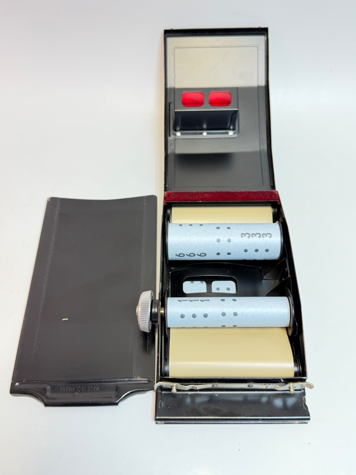 Vintage Plaubel Rada 120 Rollfilm Cassette for 6.5×9 Plate Film Back Camera